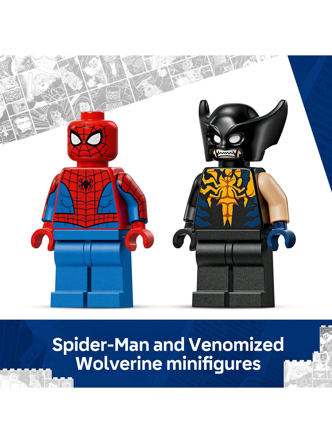 Image 5 of 8 of LEGO Super Heroes Spider-Man Car vs. Venomized Wolverine&nbsp;76336