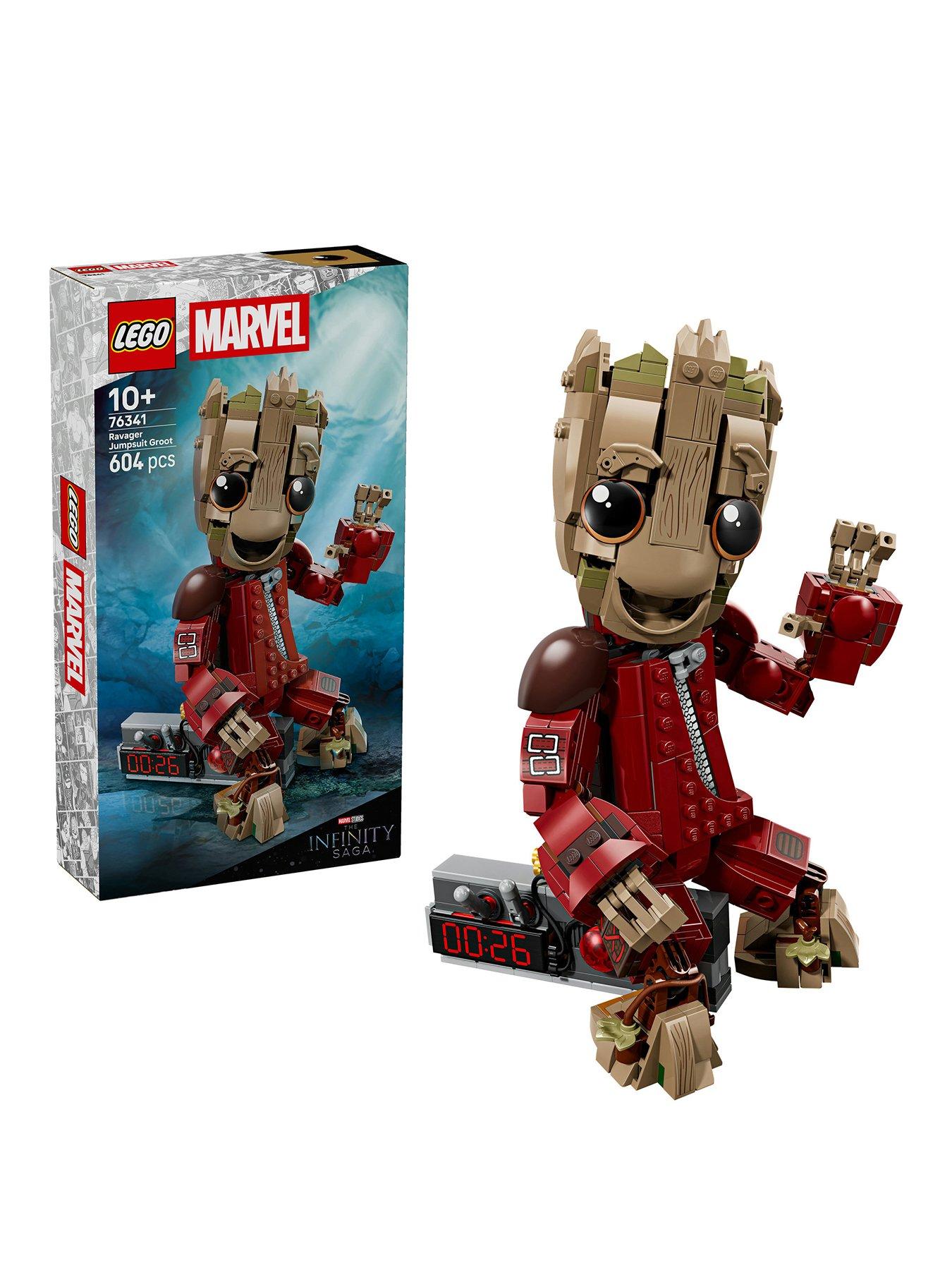 LEGO Super Heroes Ravager Jumpsuit Groot Figure (76341)