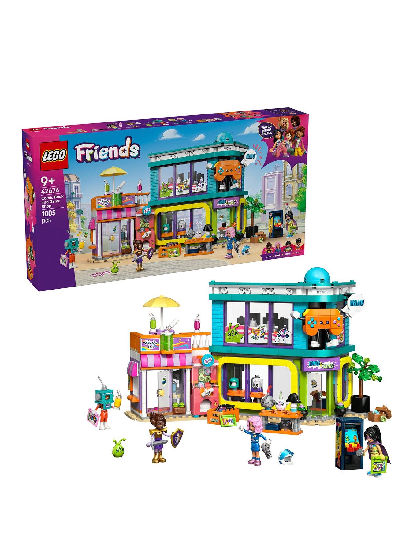LEGO Friends Comic Book  &  Game Shop Toy (42674)