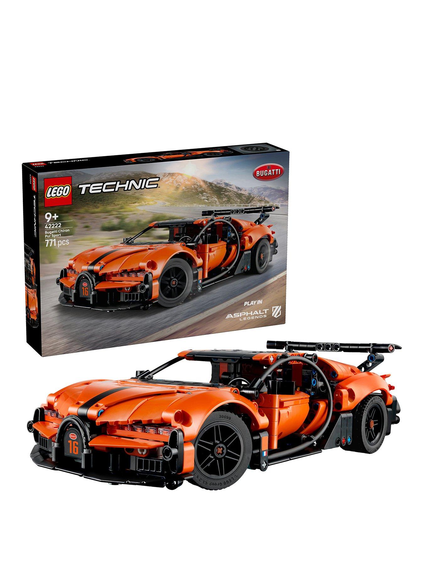 Image 1 of 6 of LEGO Technic Bugatti Chiron Pur Sport Hypercar 42222