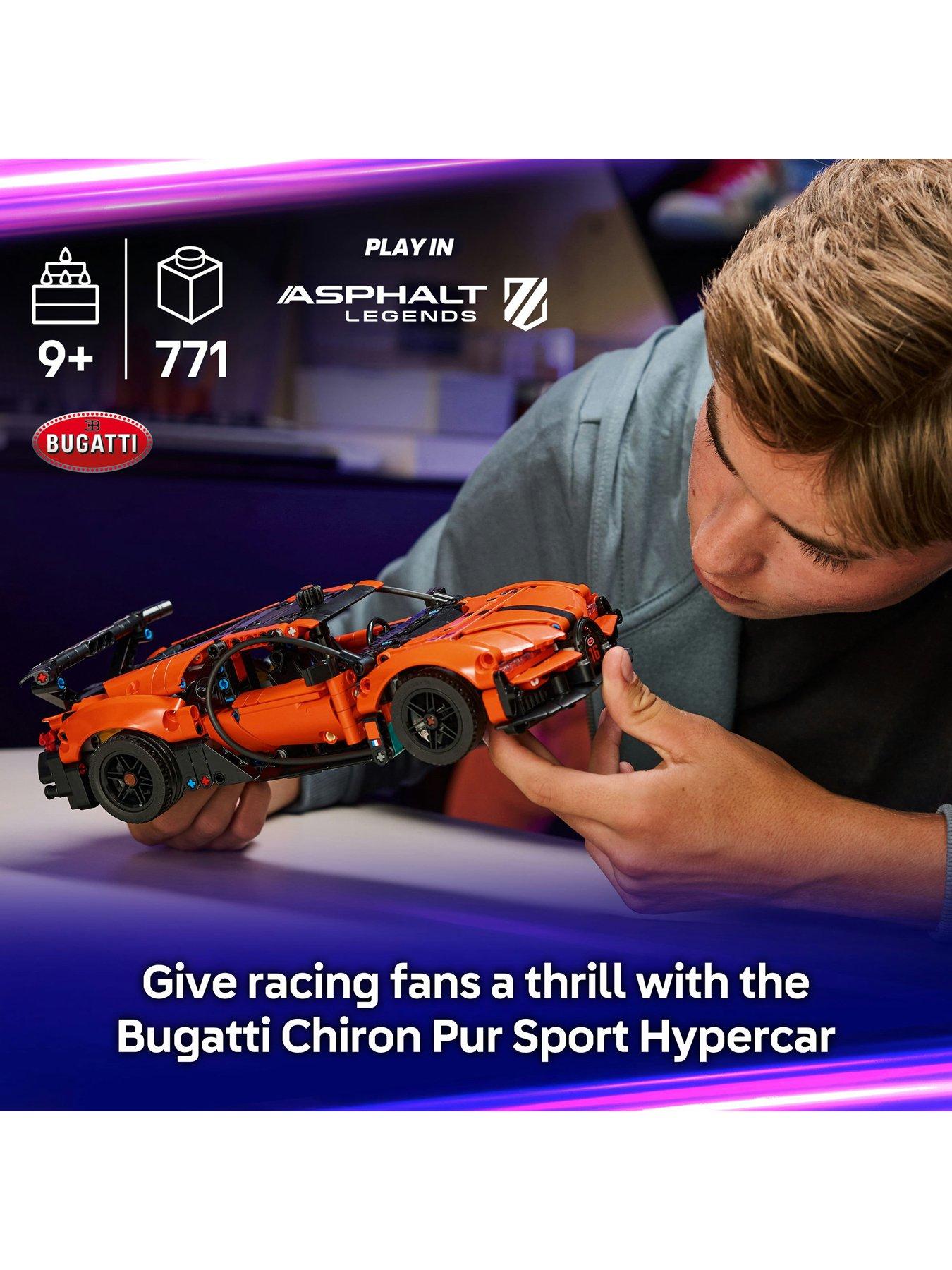 Image 2 of 6 of LEGO Technic Bugatti Chiron Pur Sport Hypercar 42222