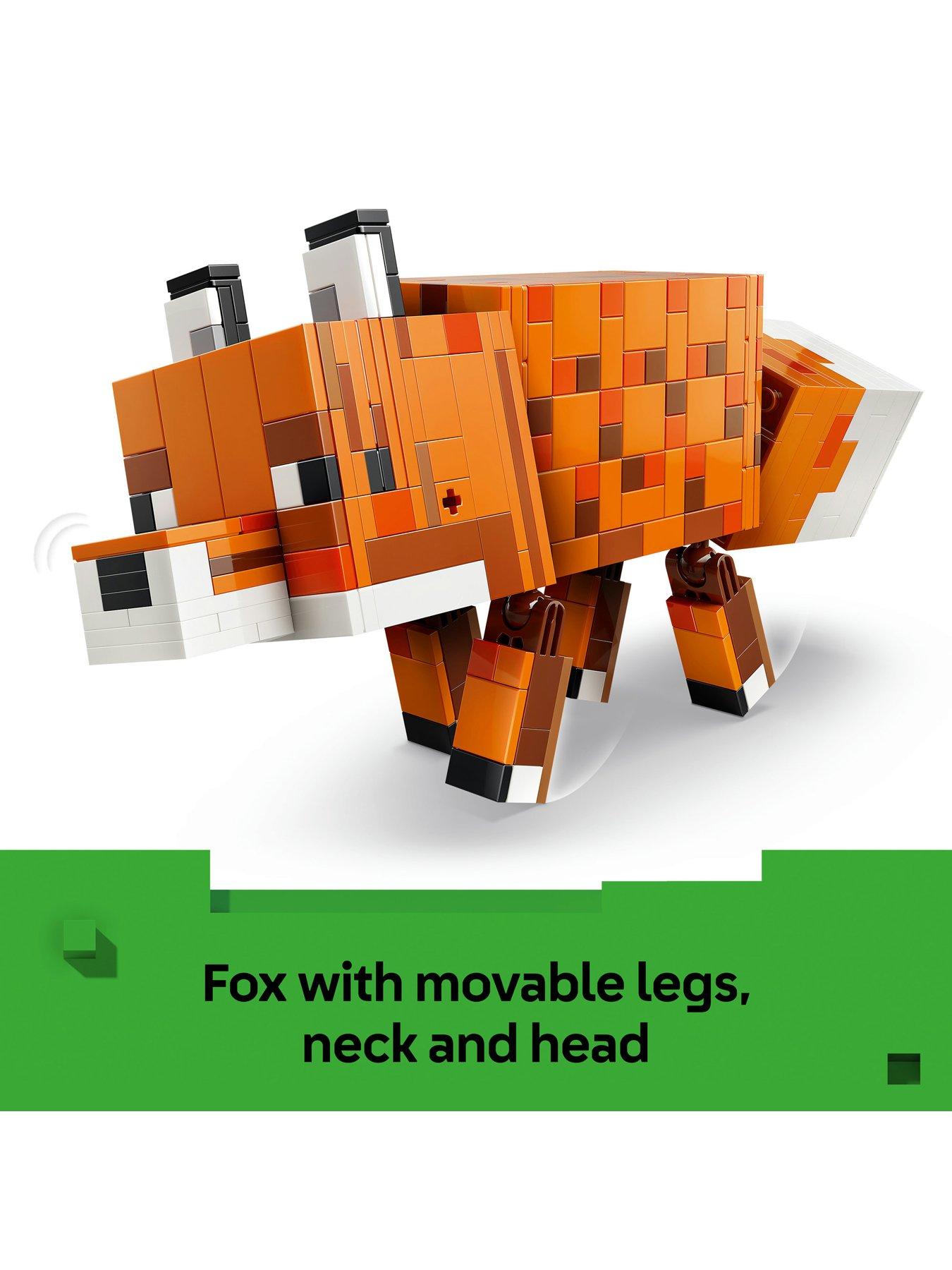 Image 5 of 8 of LEGO Minecraft The Fox Toy - Gaming Decor Gift 21588