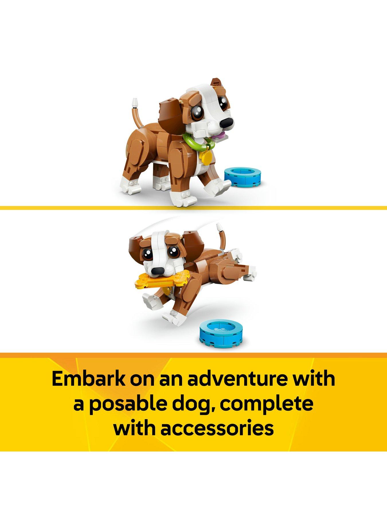 lego-creator-3in1-cute-animals-playful-puppy-dog-31382outfit