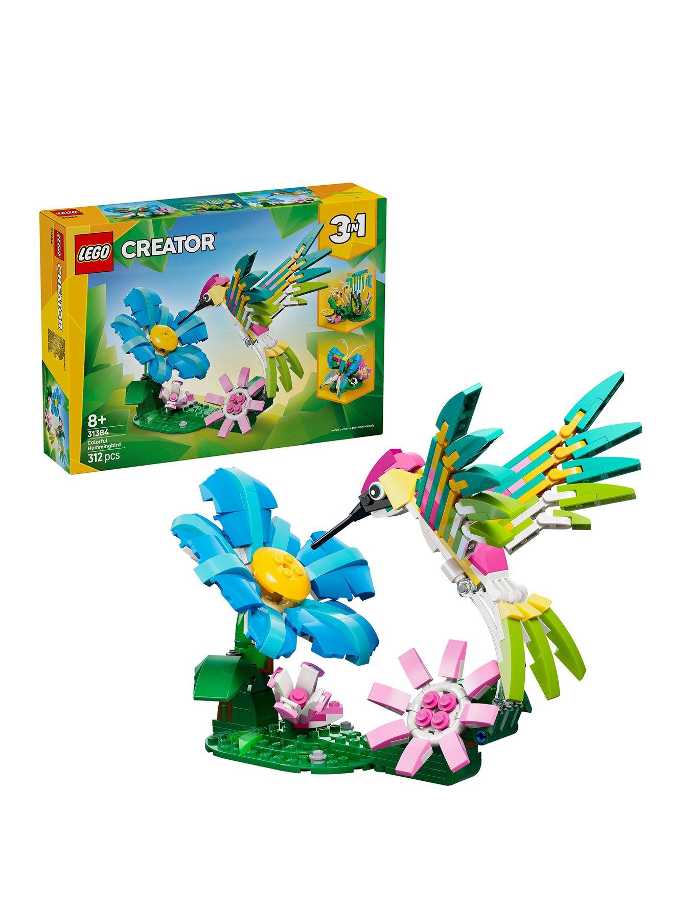 lego-creator-3-in-1-wild-animals-colourful-hummingbird-31384front