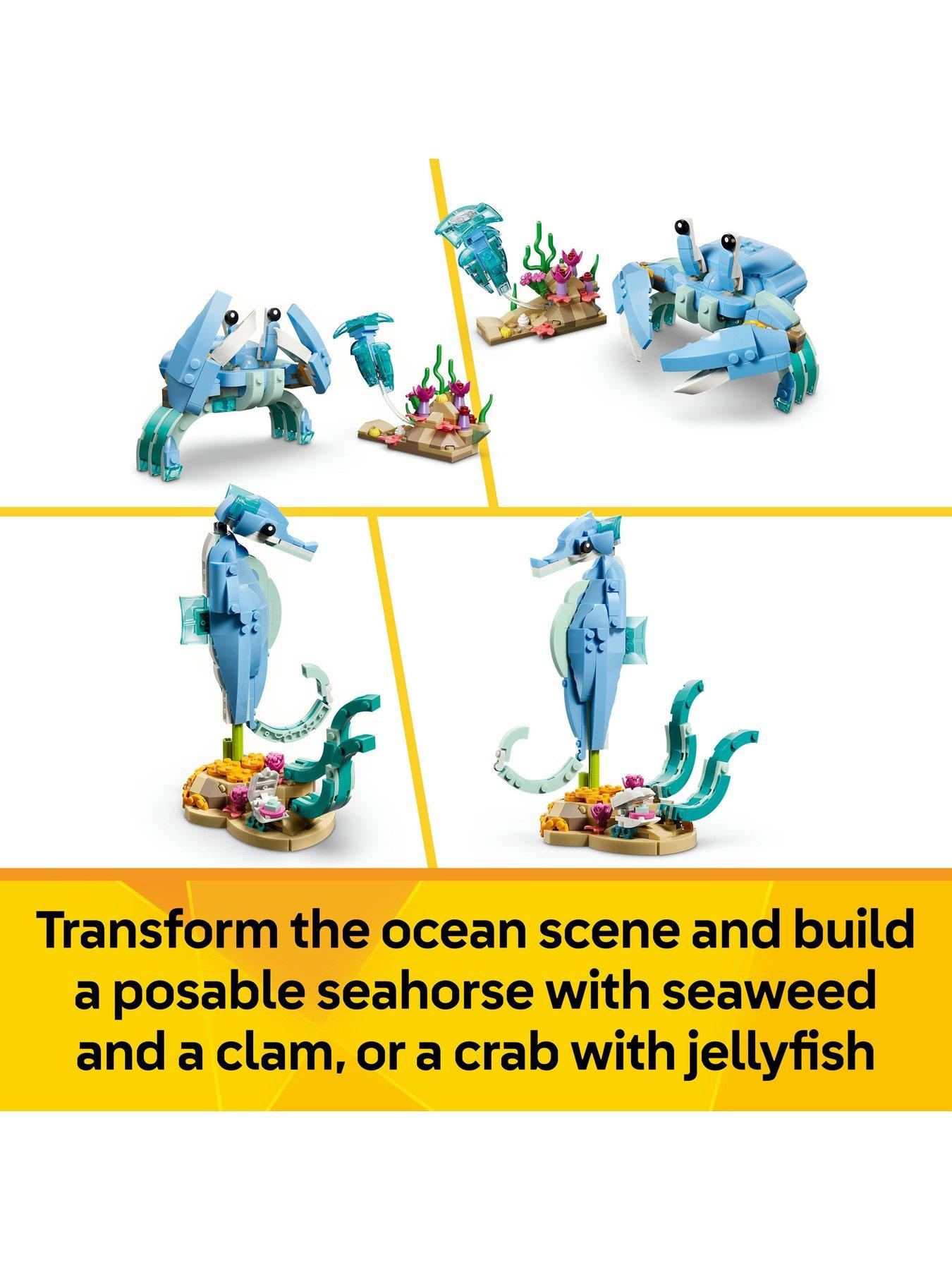 Image 5 of 8 of LEGO Creator 3in1 Sea Animals: Beautiful Dolphins 31385