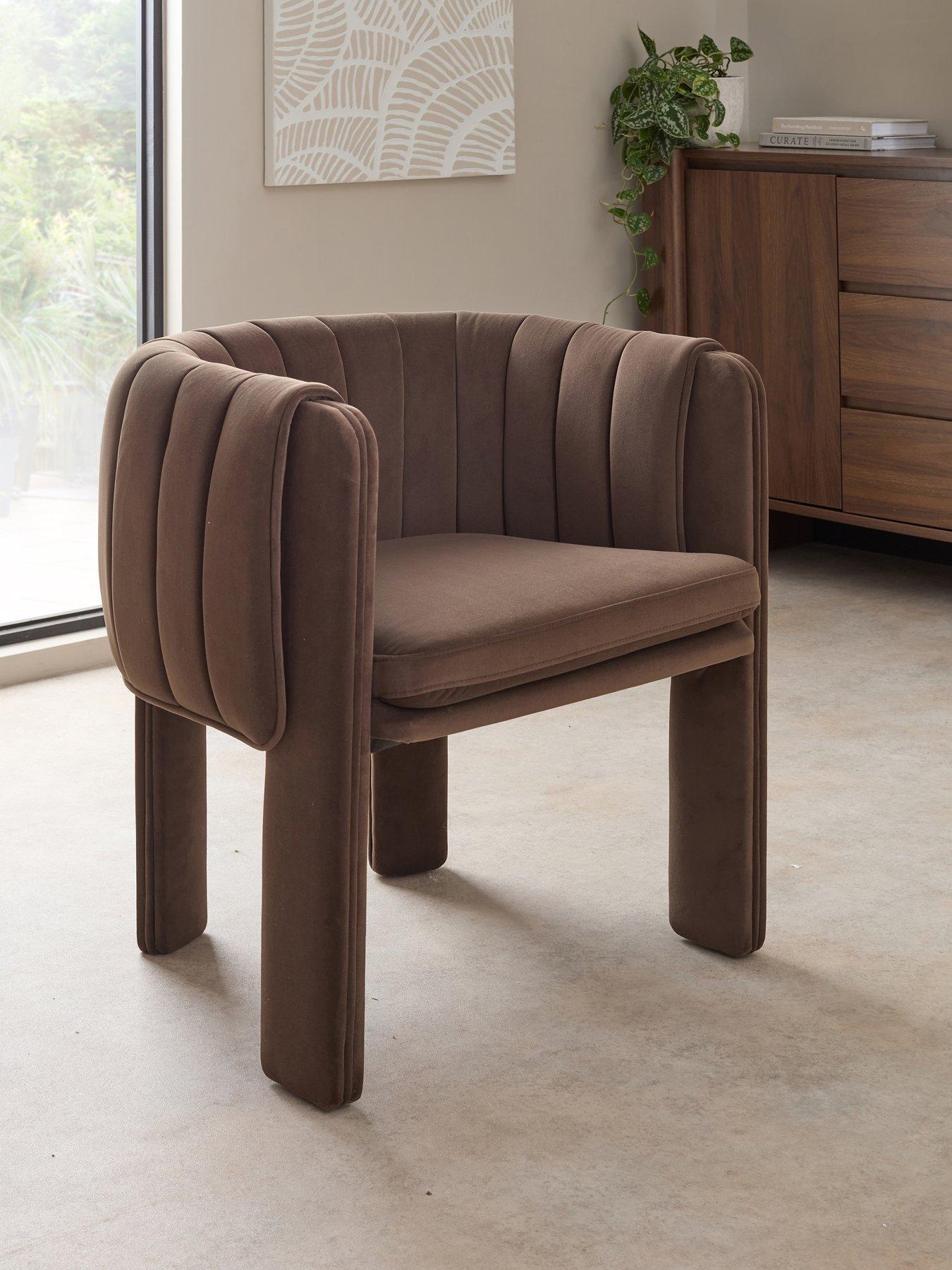 The Very Collection Mila Double Layer Pleated Dining Chair
