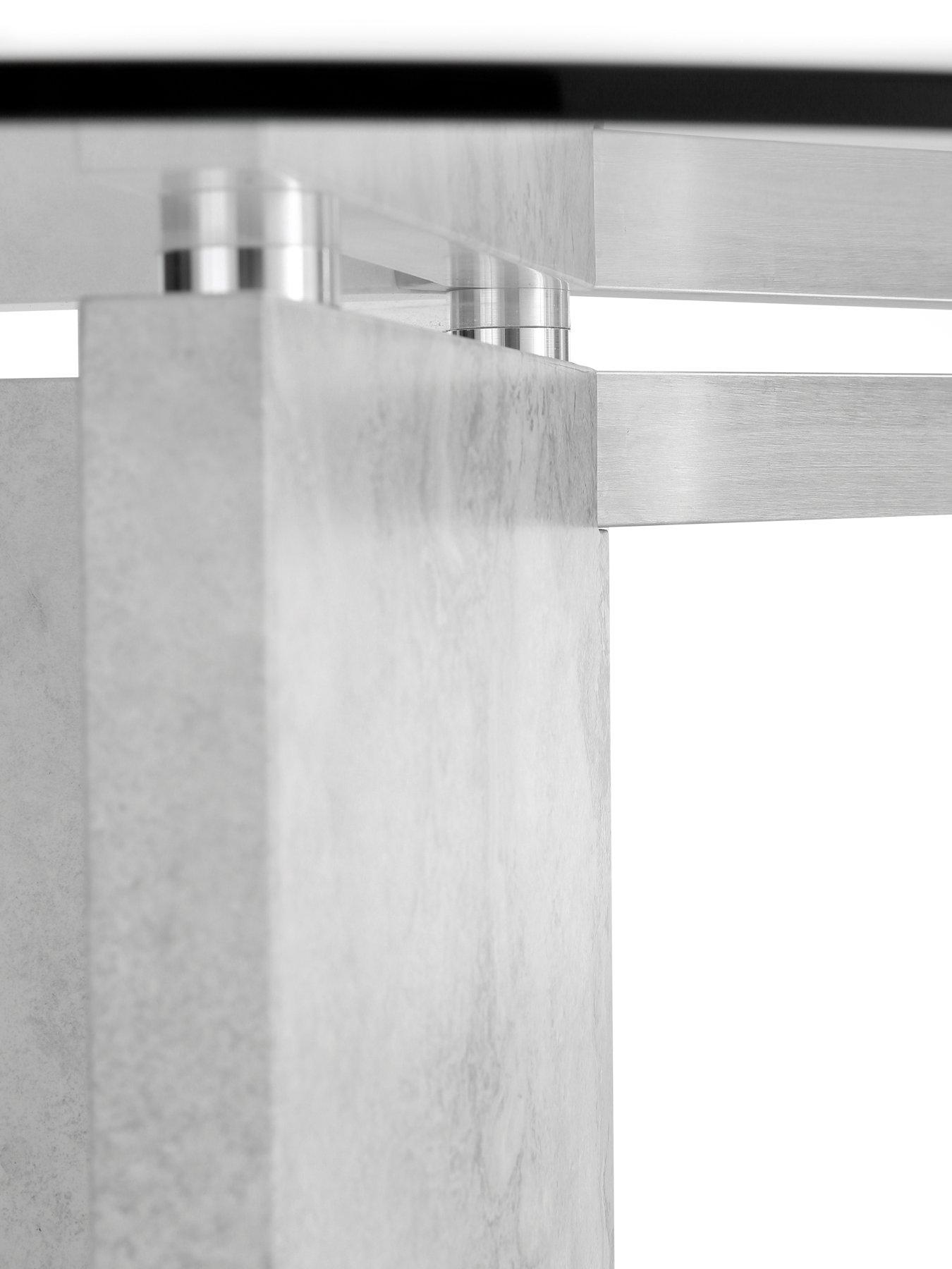 Image 5 of 5 of The Very Collection Lavine 180cm Dining Table With Glass Top