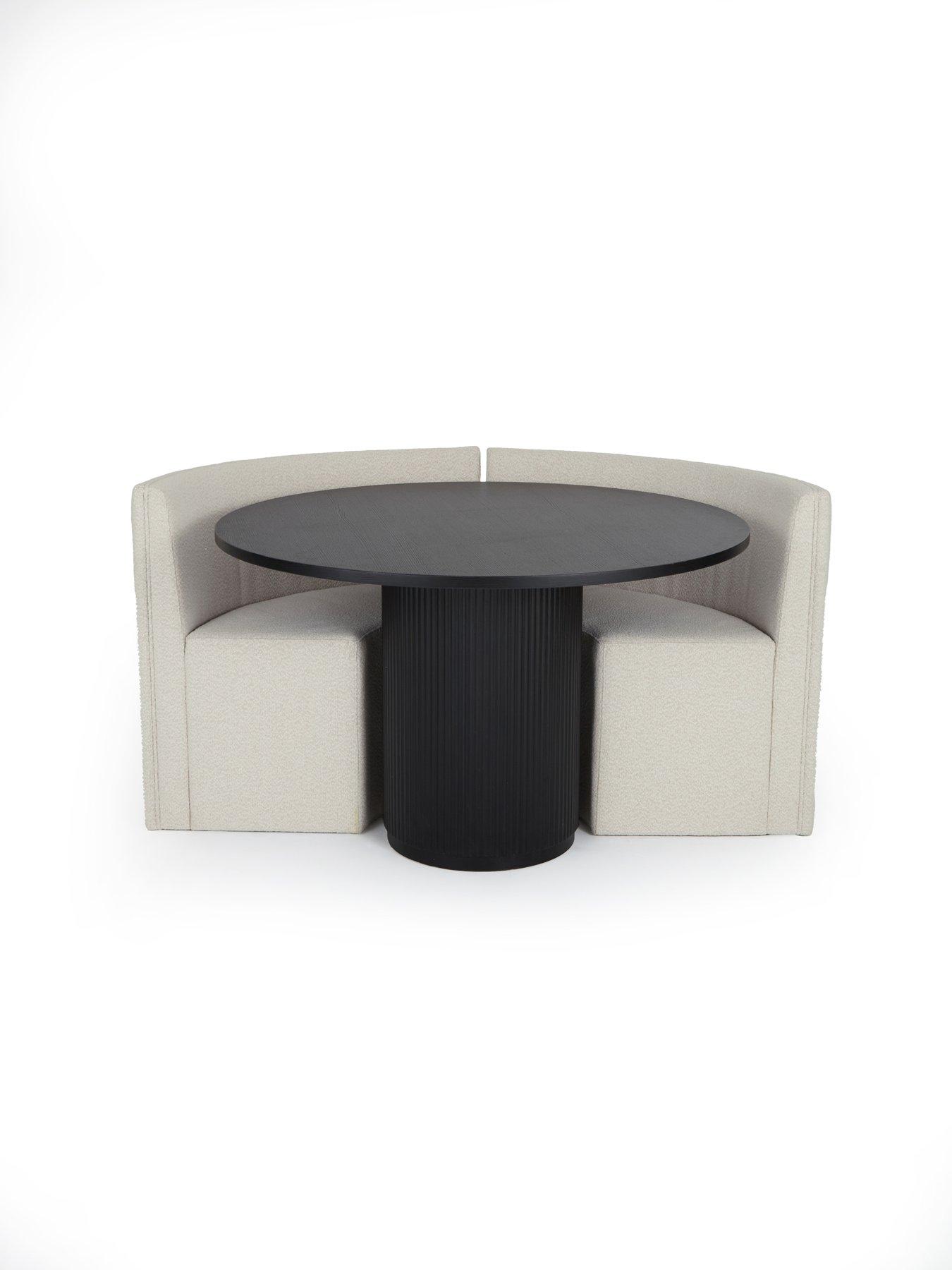 the-very-collection-carina-round-dining-table-with-4-boucle-chairsoutfit