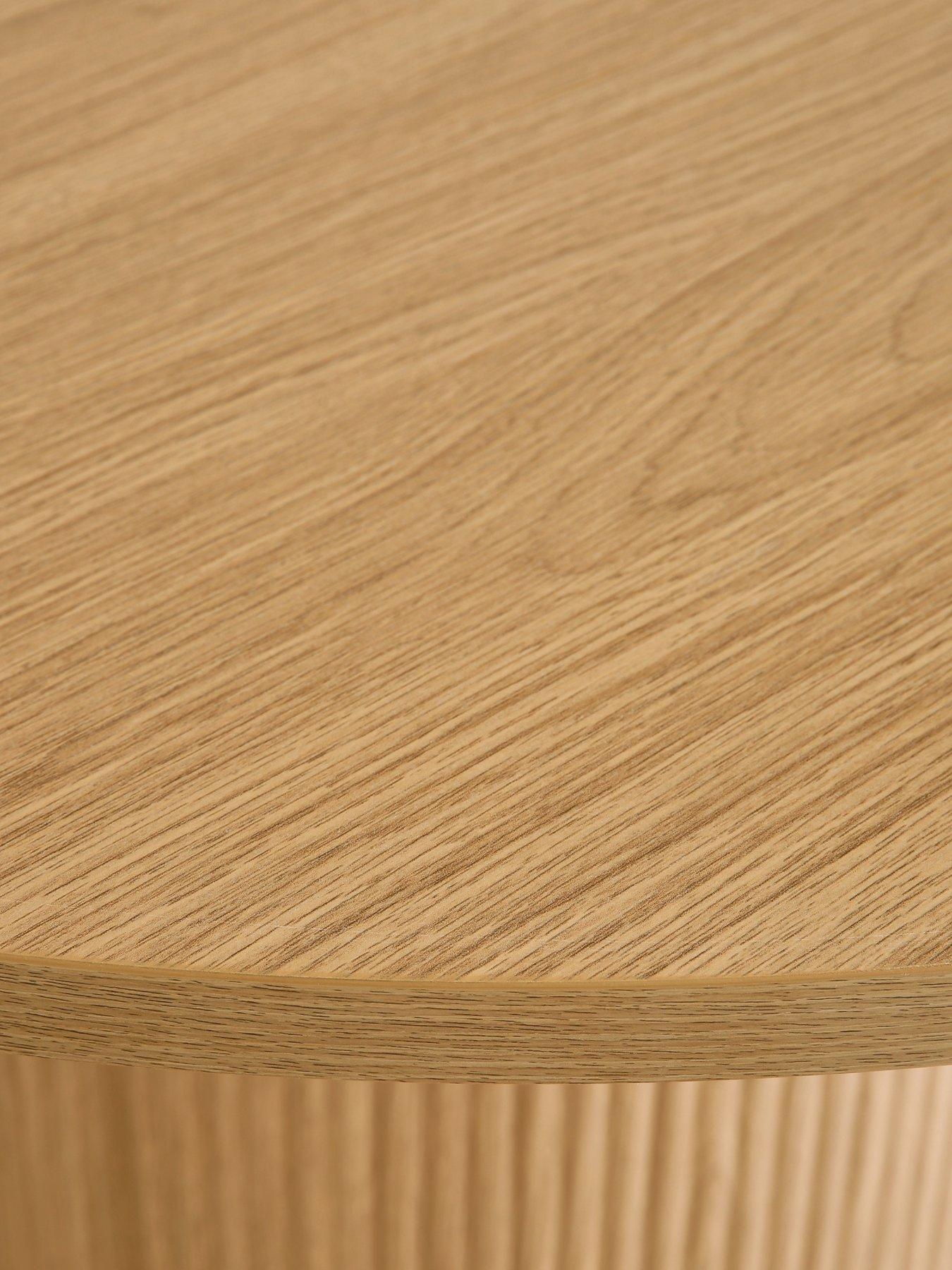 Image 4 of 5 of The Very Collection Carina Oak 120cm Round Dining Table