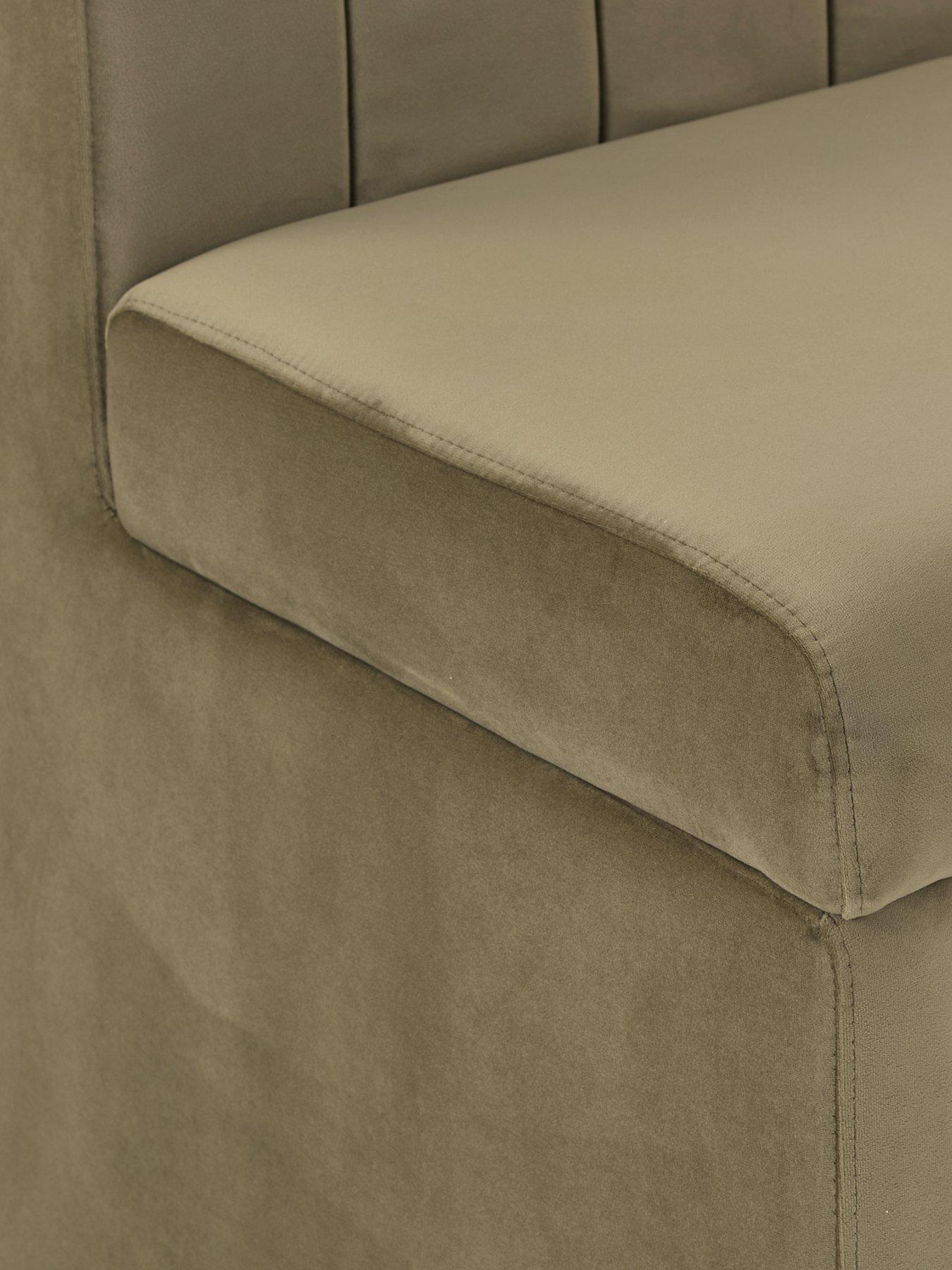 Image 4 of 6 of The Very Collection Sander Dining Chair - Moss Green