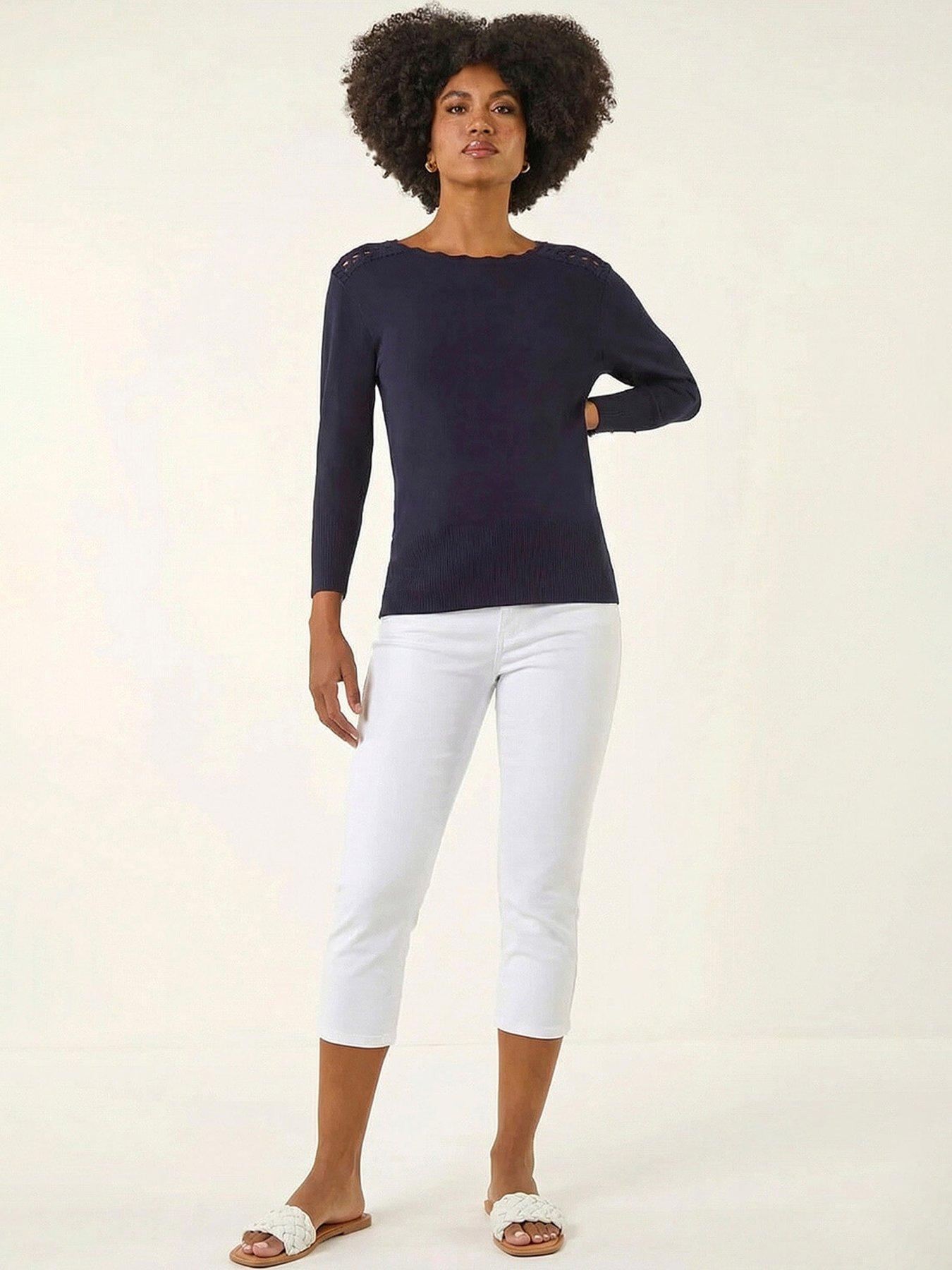 roman-scalloped-neck-knit-jumper-navyfront