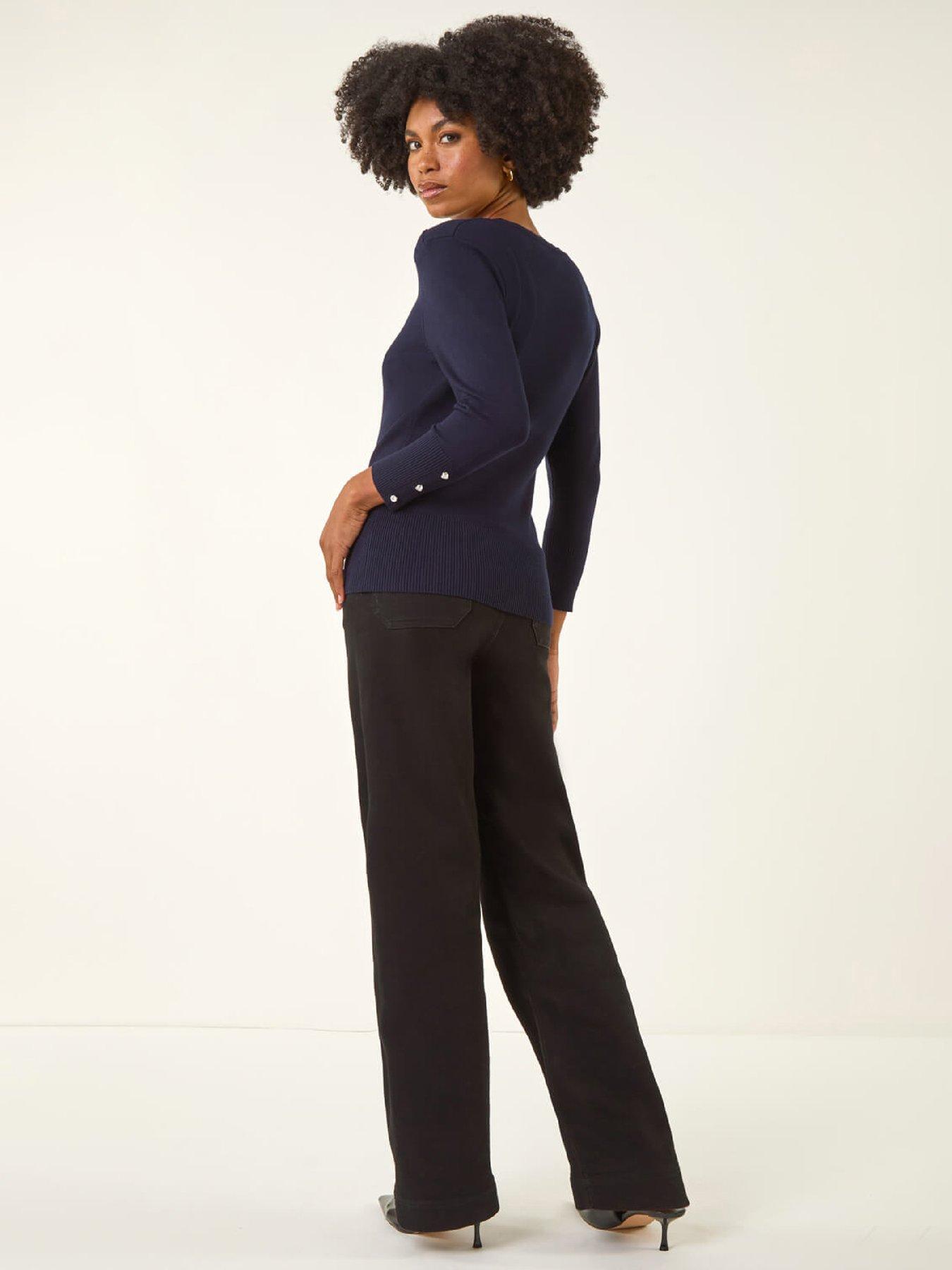 roman-scalloped-neck-knit-jumper-navystillFront