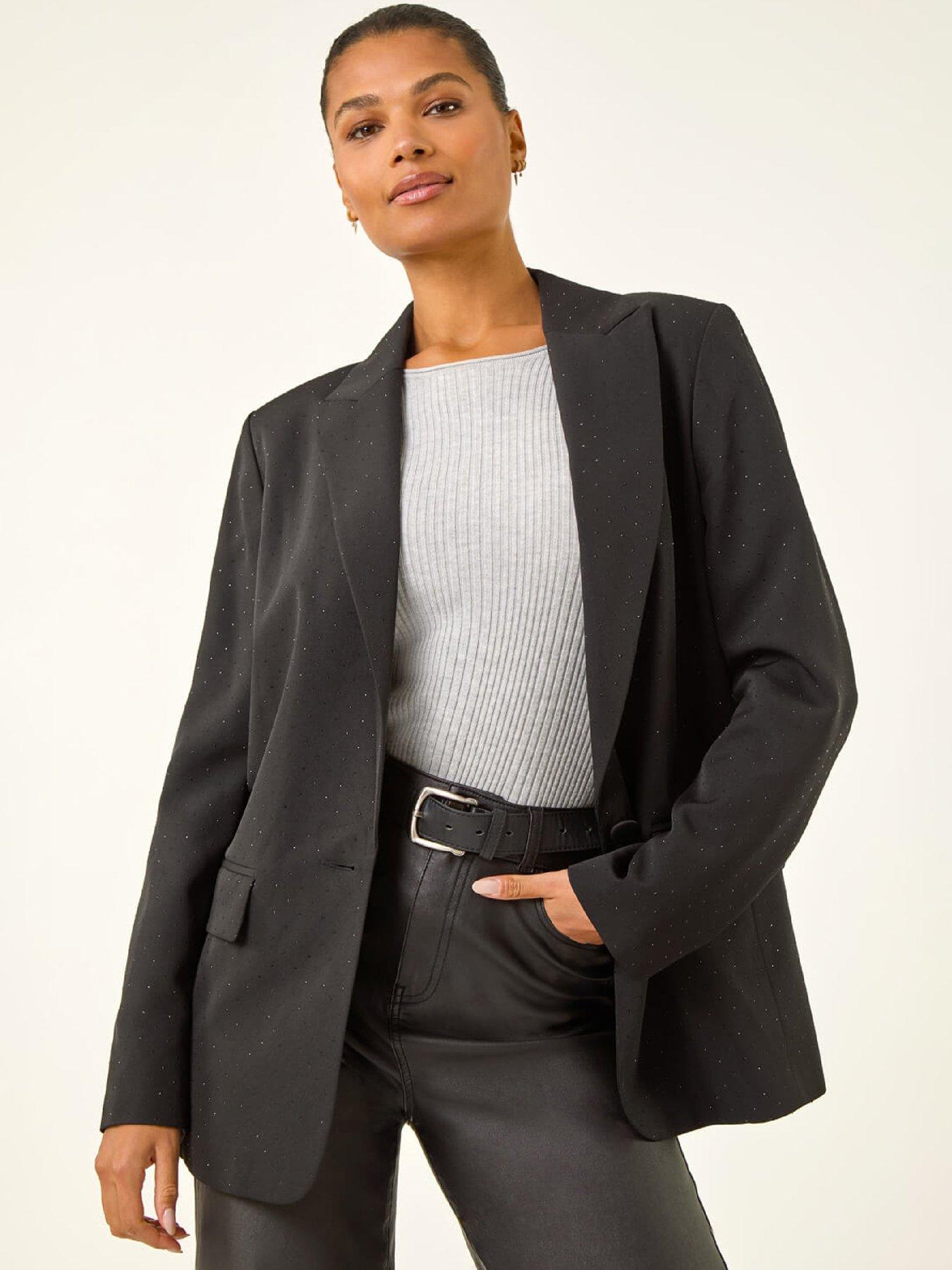 roman-revere-collared-diamonte-jacket-blackfront
