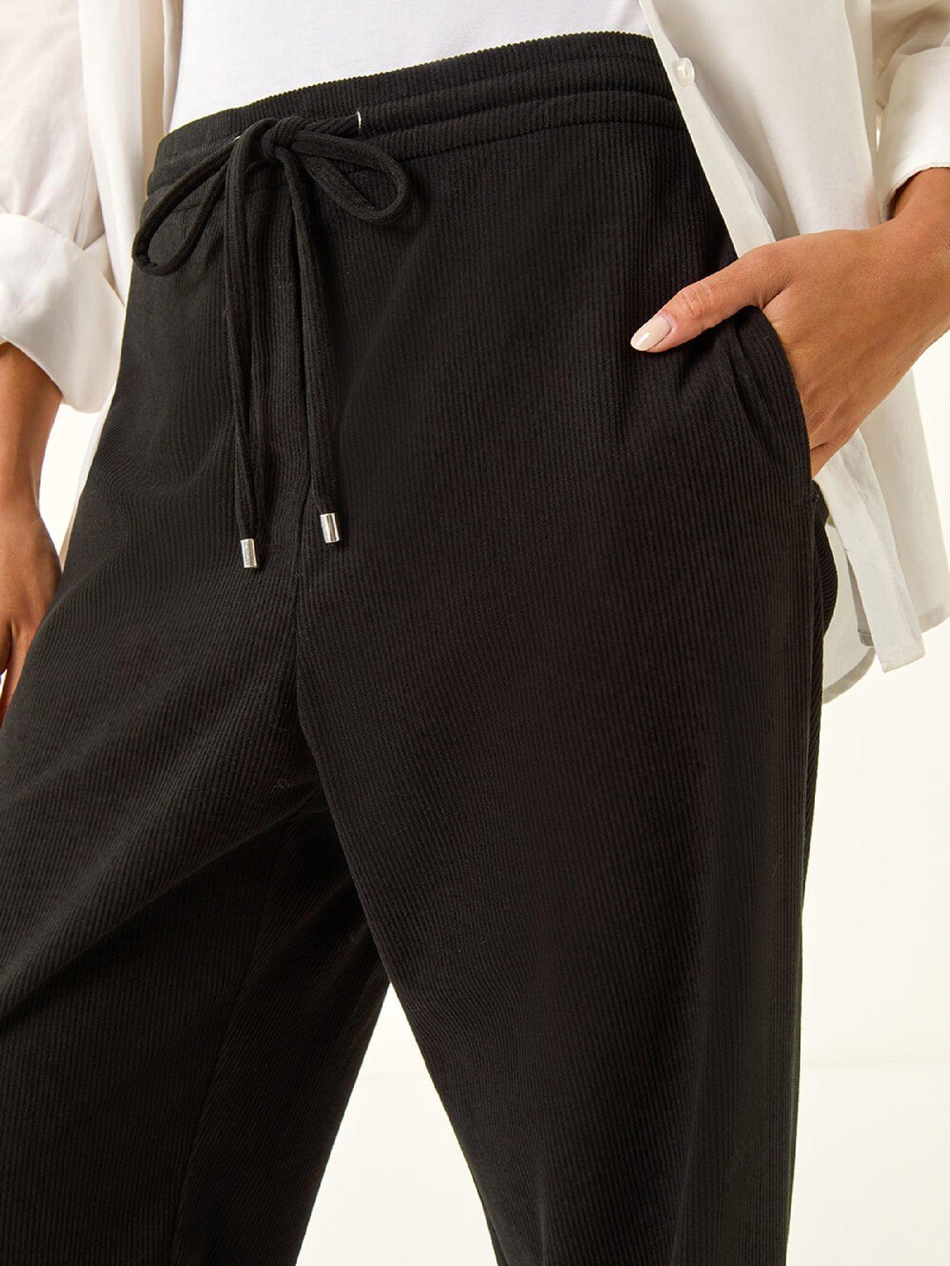roman-petite-corduroy-drawstring-trouser-blackdetail