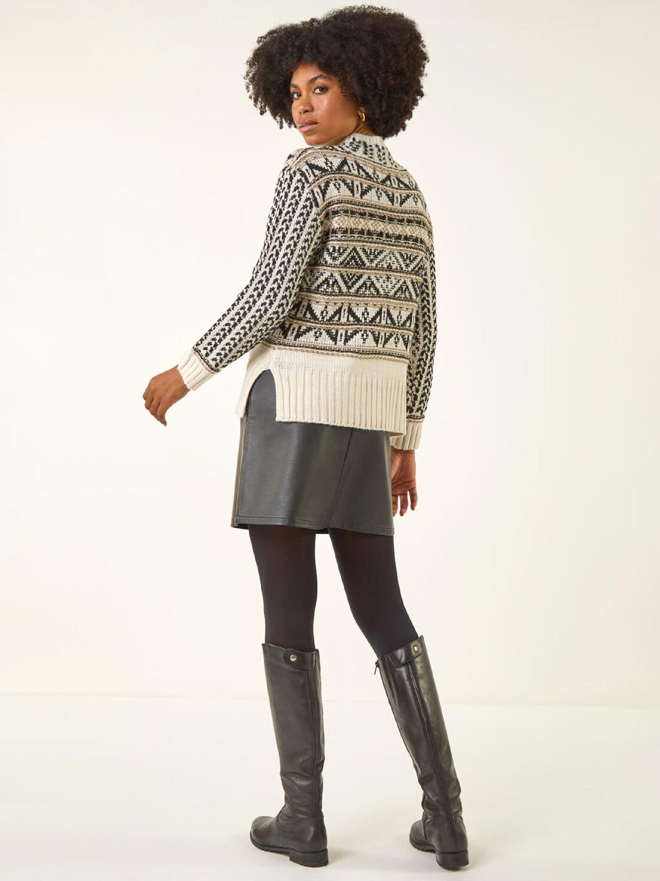 roman-jacquard-stitch-knit-jumper-beigestillFront