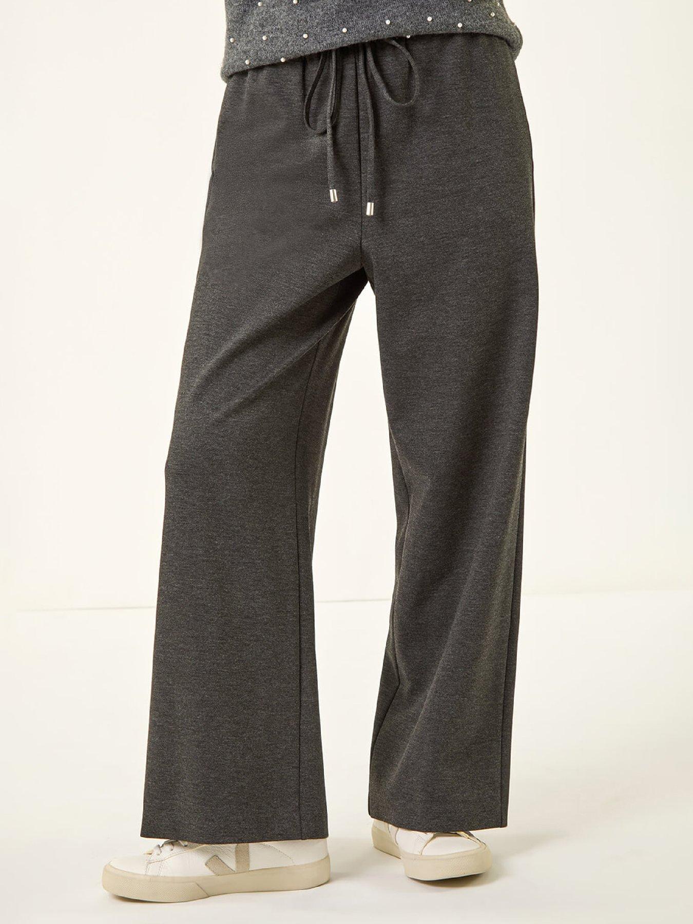 roman-petite-drawstring-ponte-trouser-grey