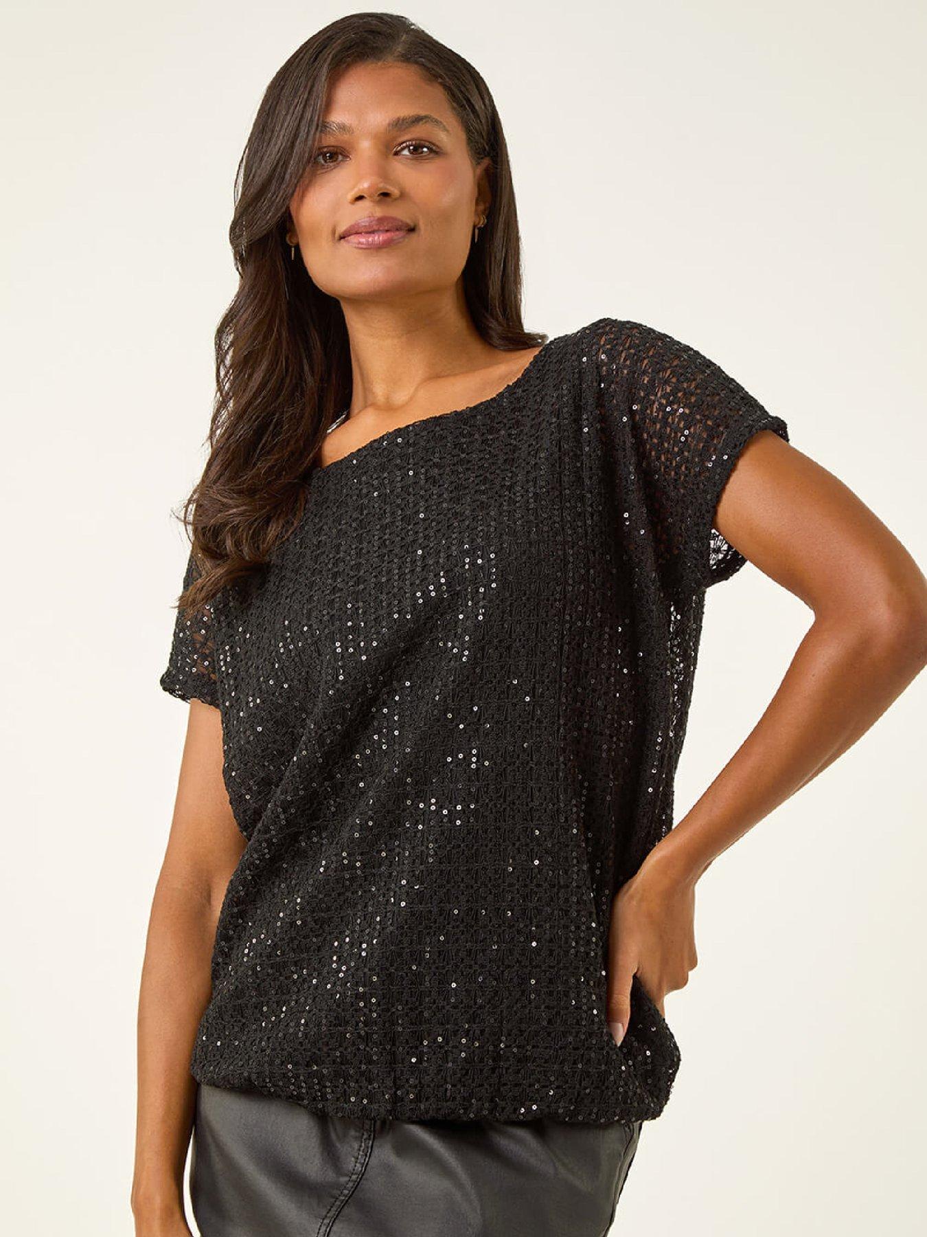 roman-sequin-cut-out-top-blackfront