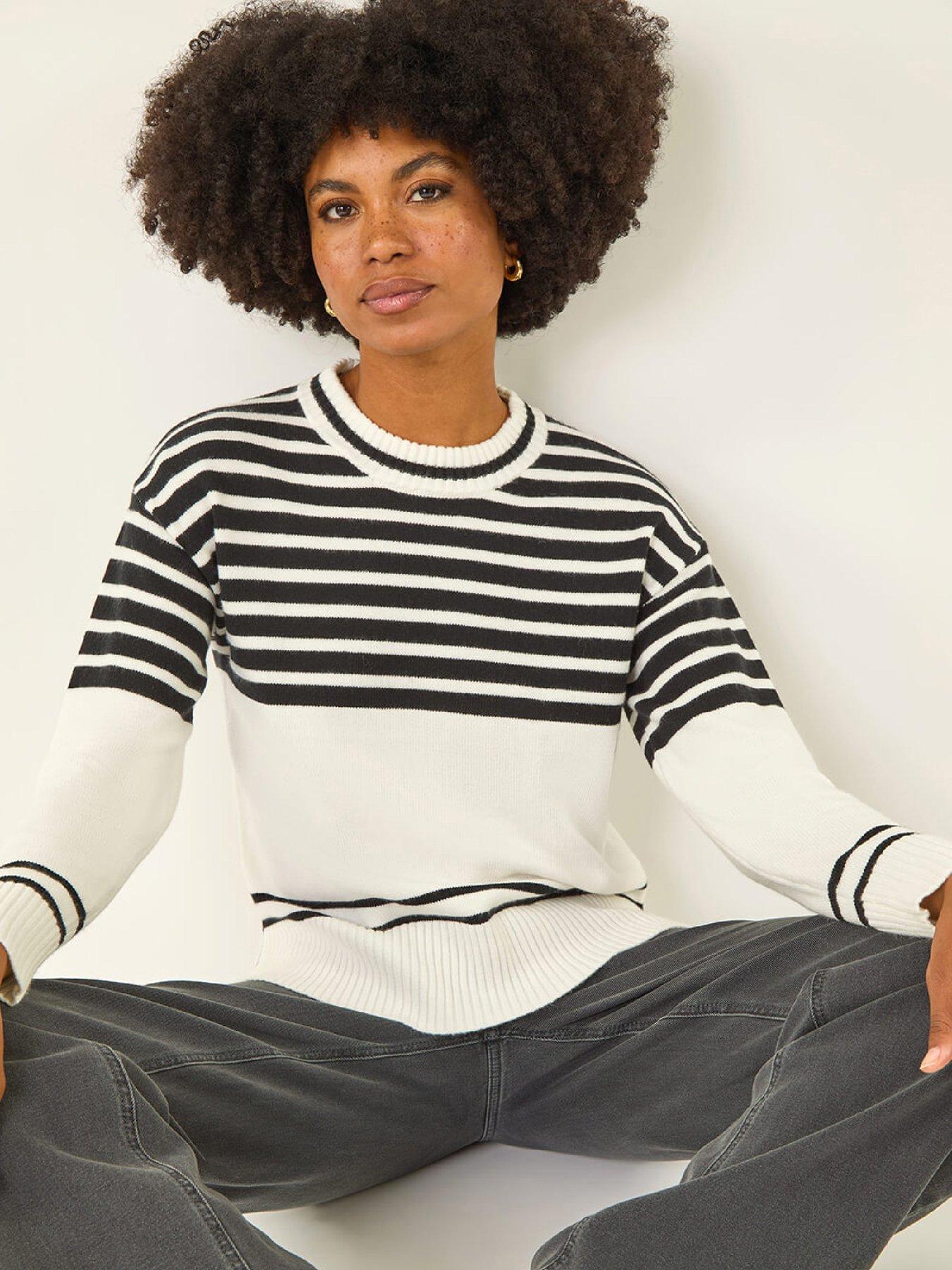 roman-soft-stripe-knit-jumper-ivoryoutfit