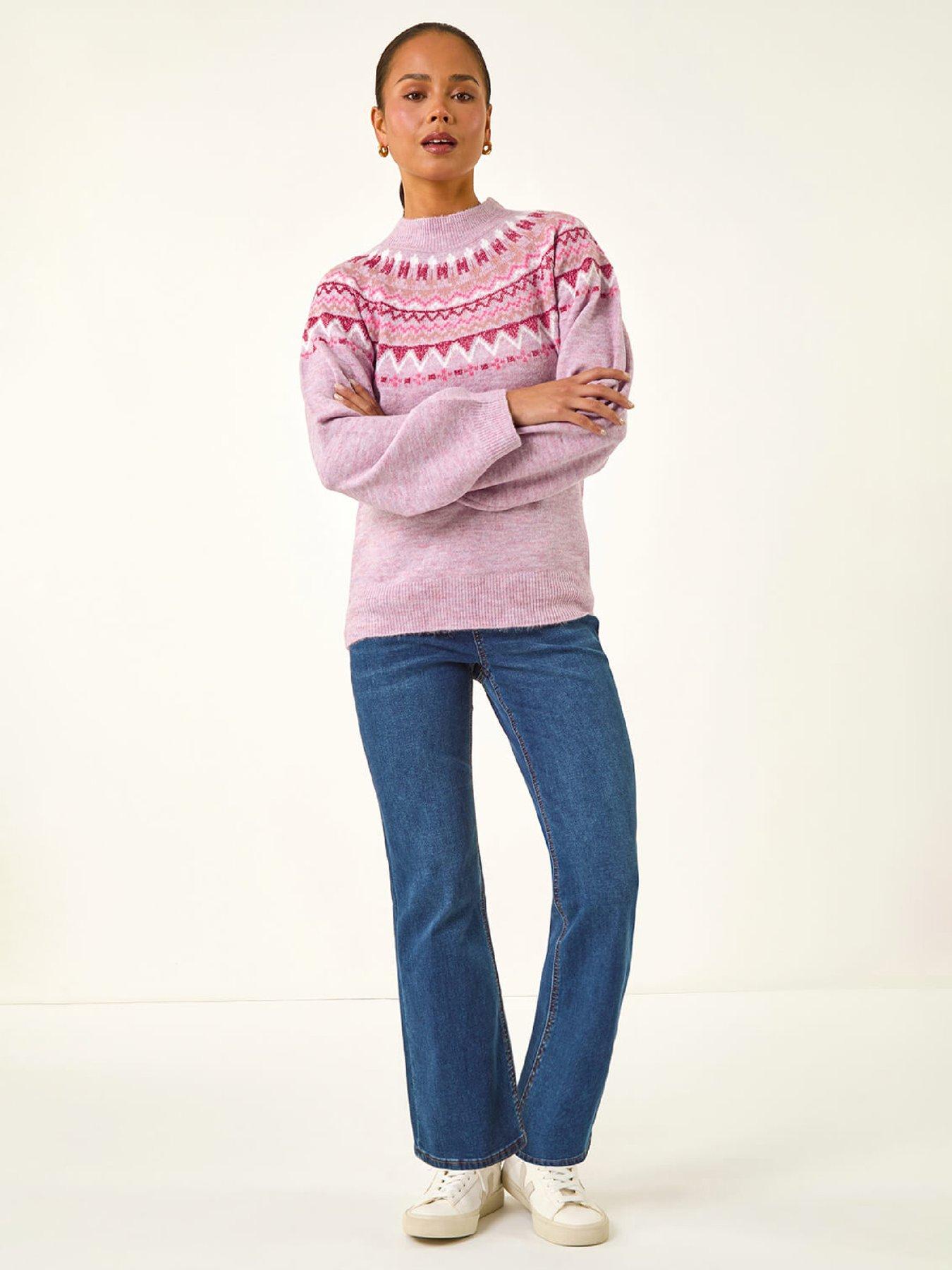 roman-petite-fairisle-knit-jumper-pinkback