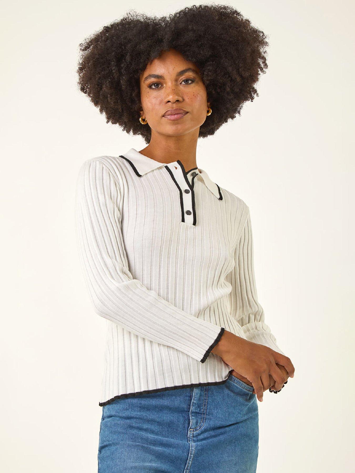 roman-textured-colour-block-knit-jumper-ivoryfront