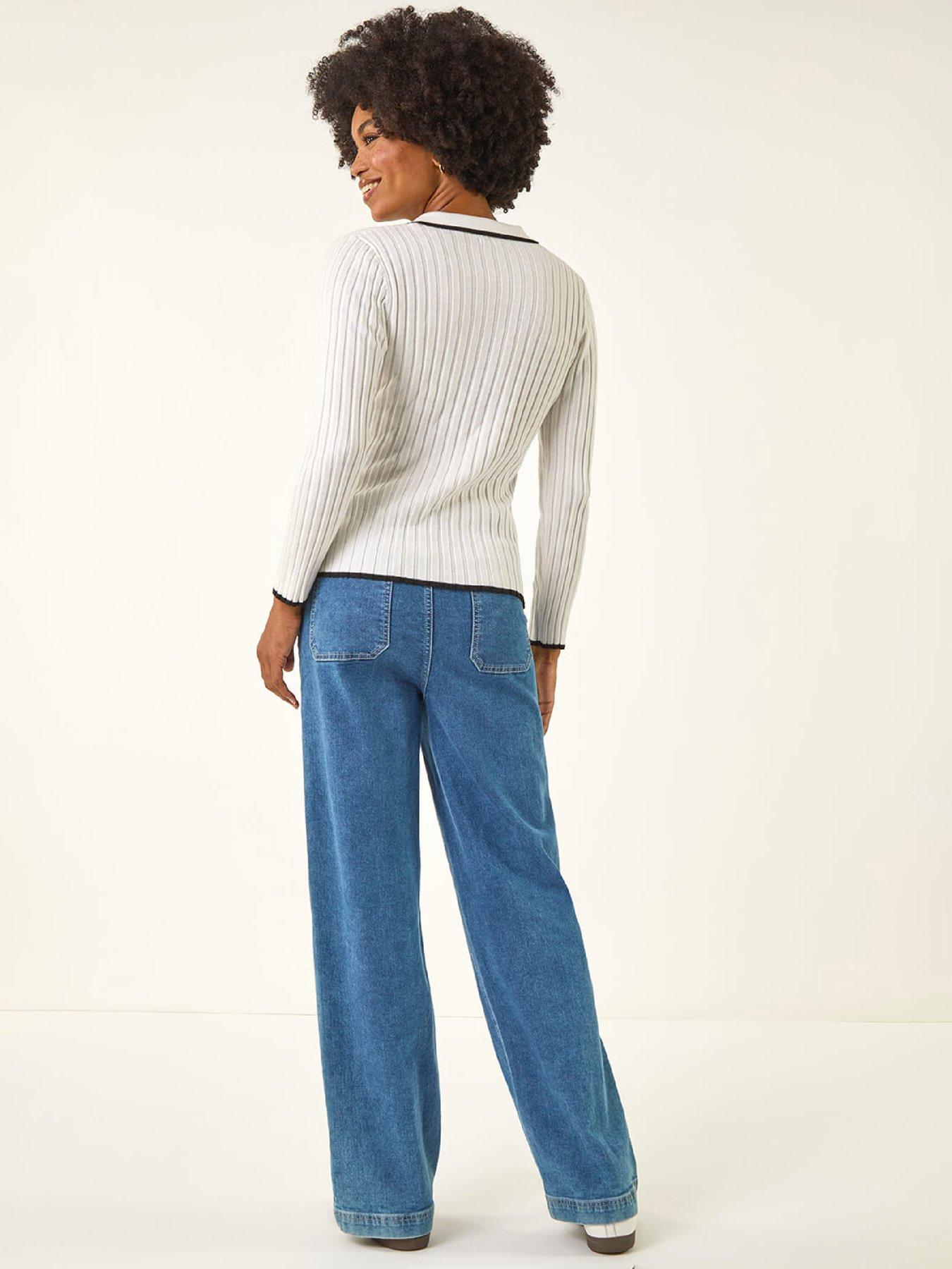 roman-textured-colour-block-knit-jumper-ivorystillFront