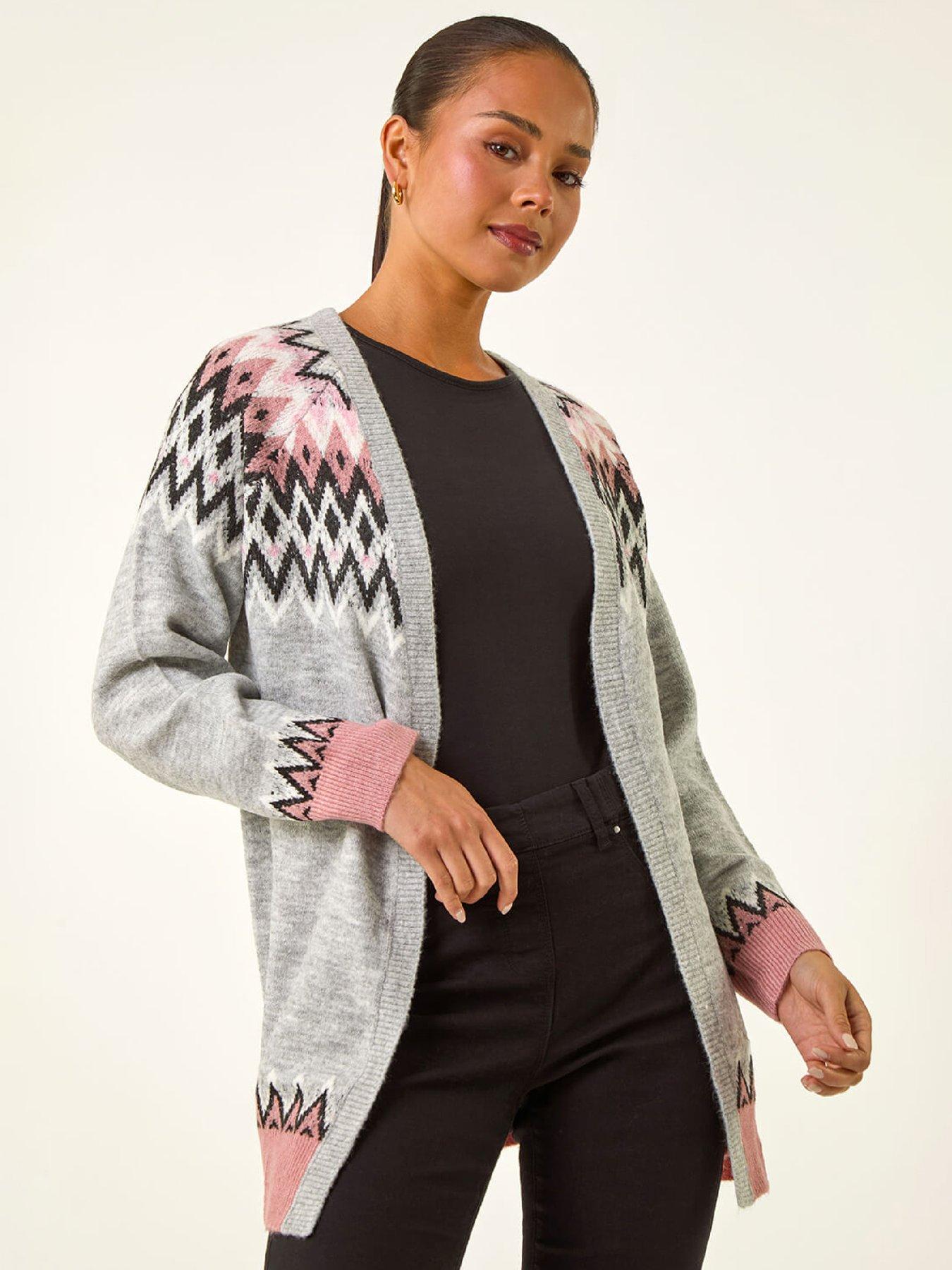 roman-petite-fairisle-knit-cardigan-grey
