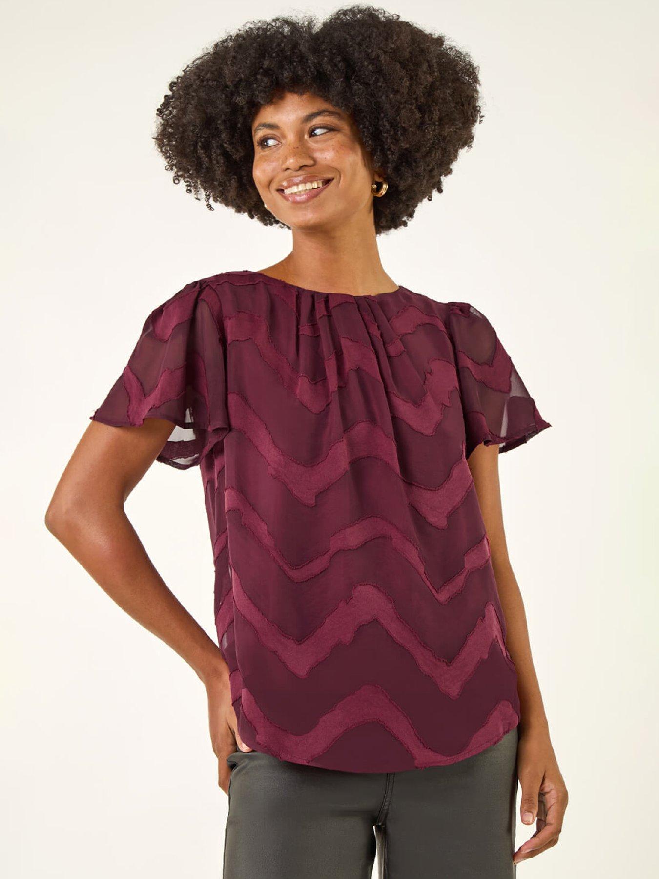 roman-jacquard-zig-zag-top-winefront