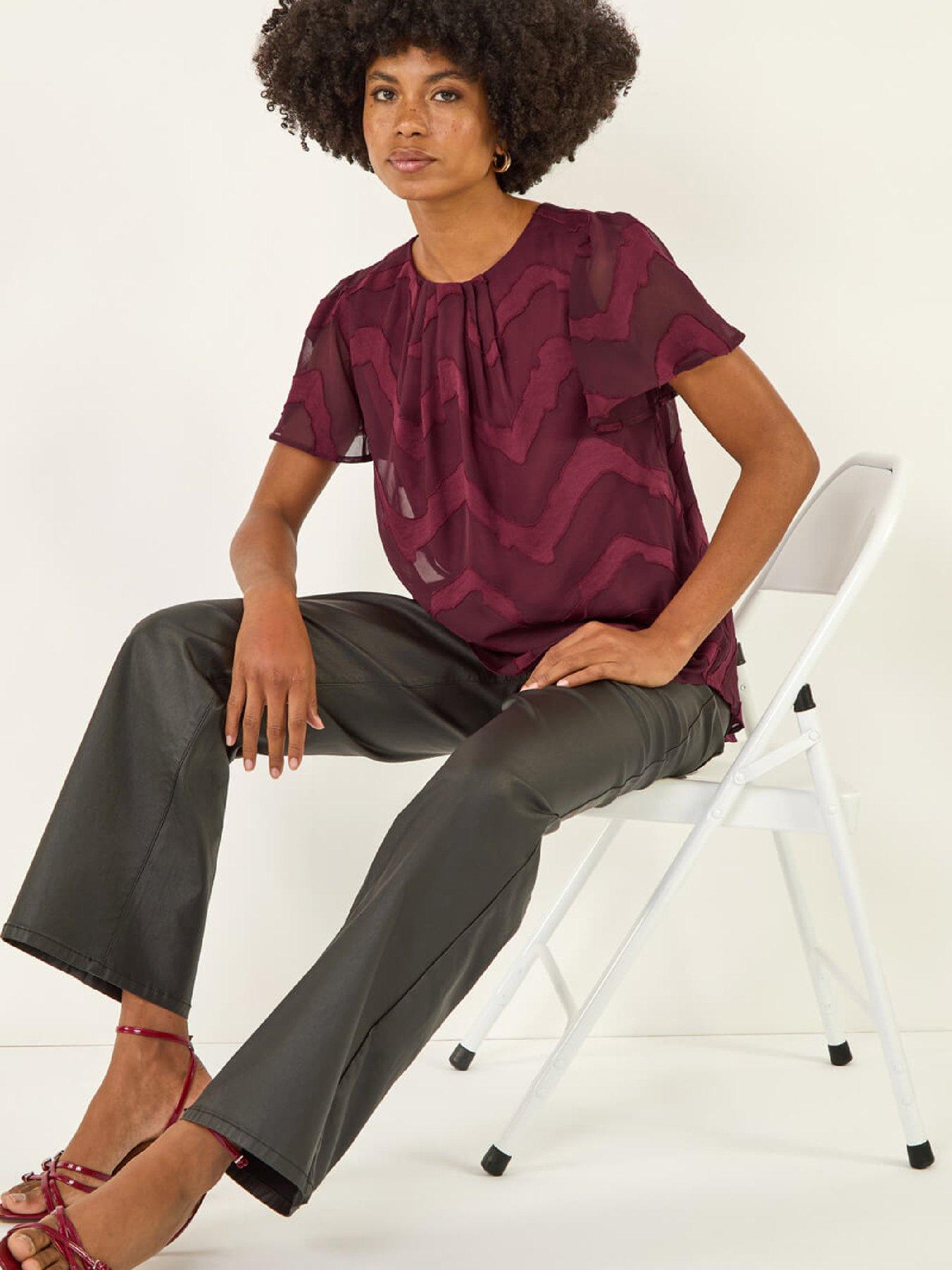roman-jacquard-zig-zag-top-wineoutfit