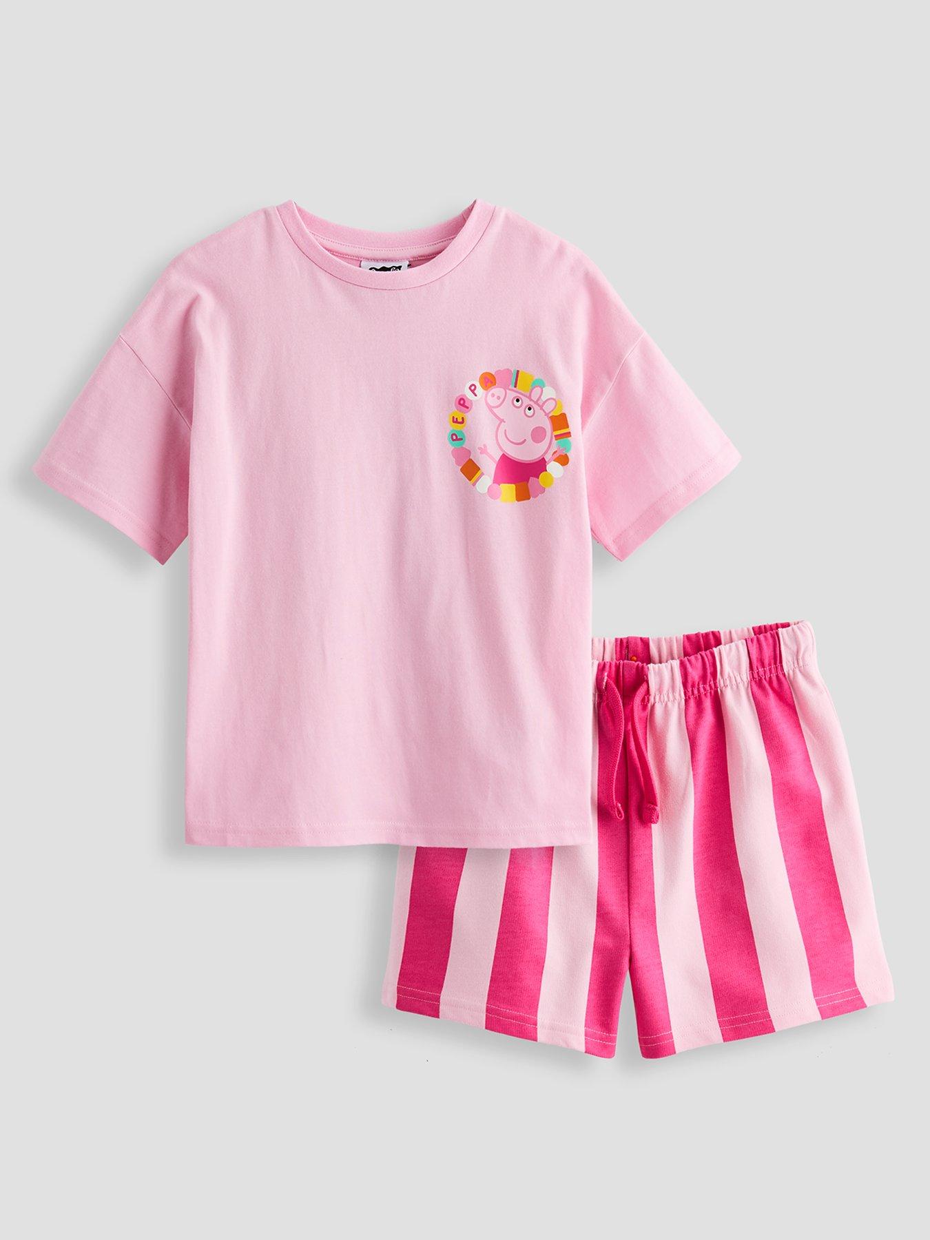 Peppa Pig Peppa Pig Friendship Braclet Stripe Short Set