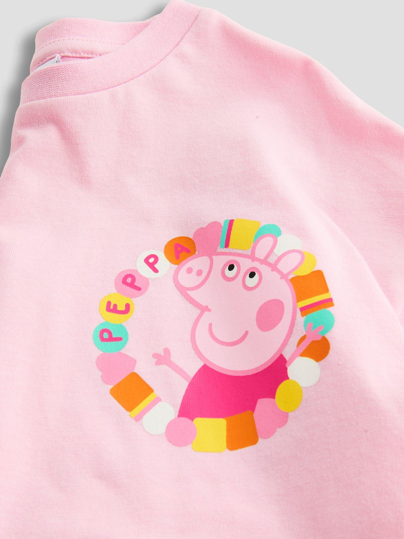 Image 4 of 4 of Peppa Pig Peppa Pig Friendship Braclet Stripe Short Set