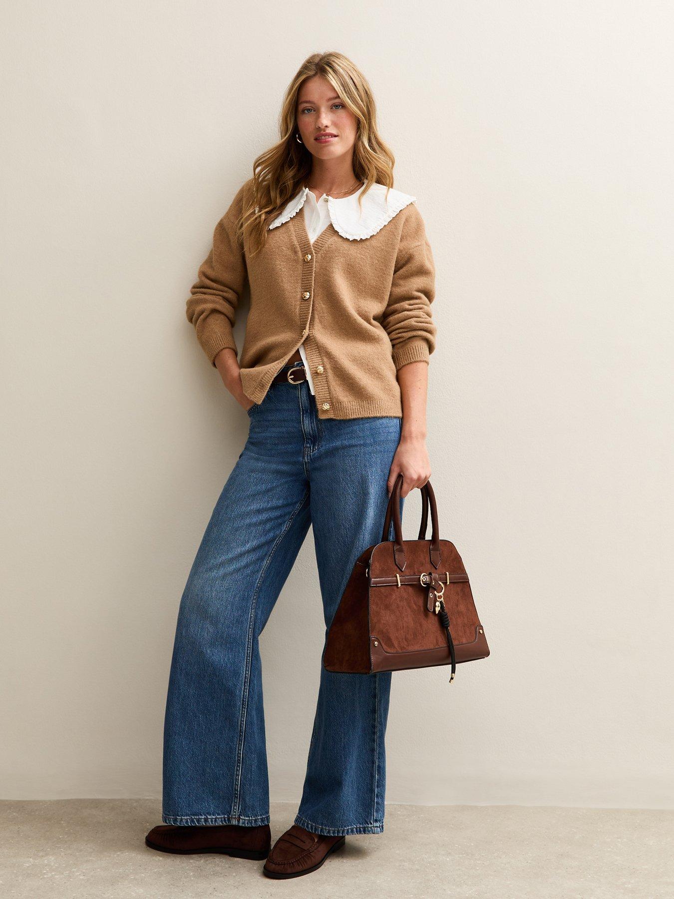 new-look-oversized-boyfriend-cardigan-brownback