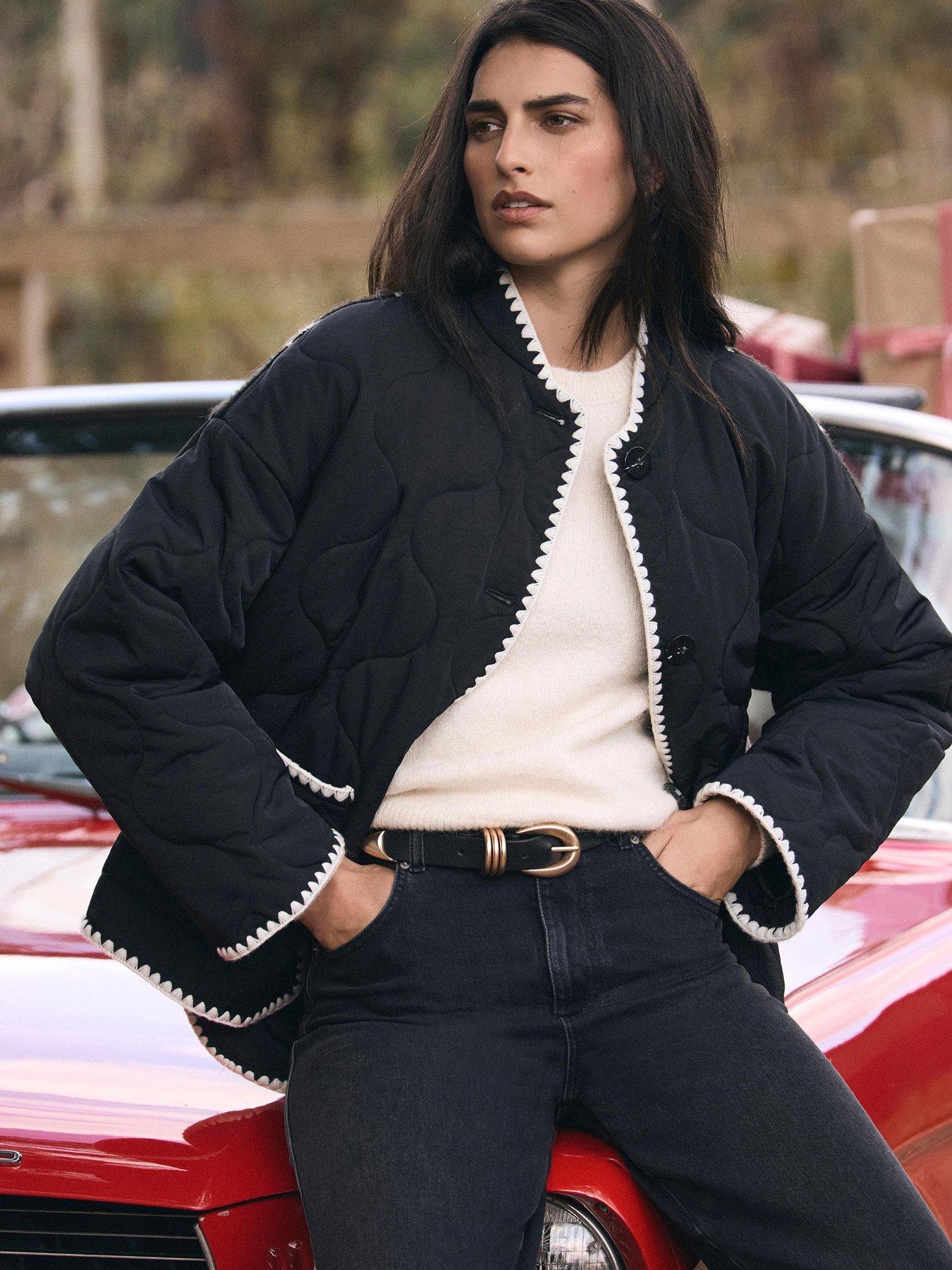 mint-velvet-knit-back-quilted-coatstillFront