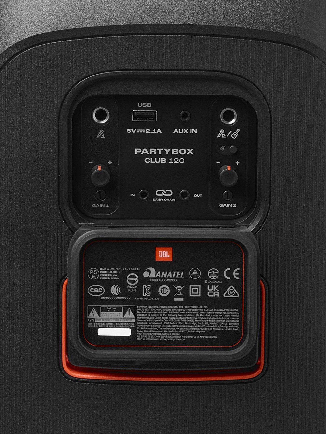 Image 6 of 7 of JBL JBL PartyBox 120 Portable Party Speaker with Lights