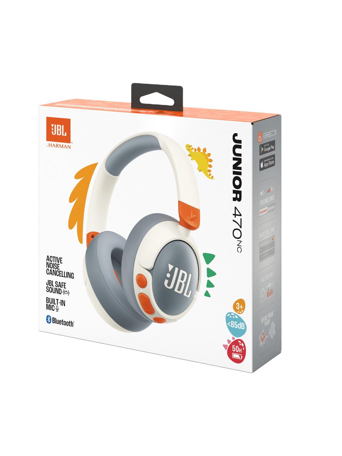 Image 7 of 7 of JBL JBL Junior 470NC, Kids wireless over-ear Noise Cancelling headphones, reduced volume for safe listening