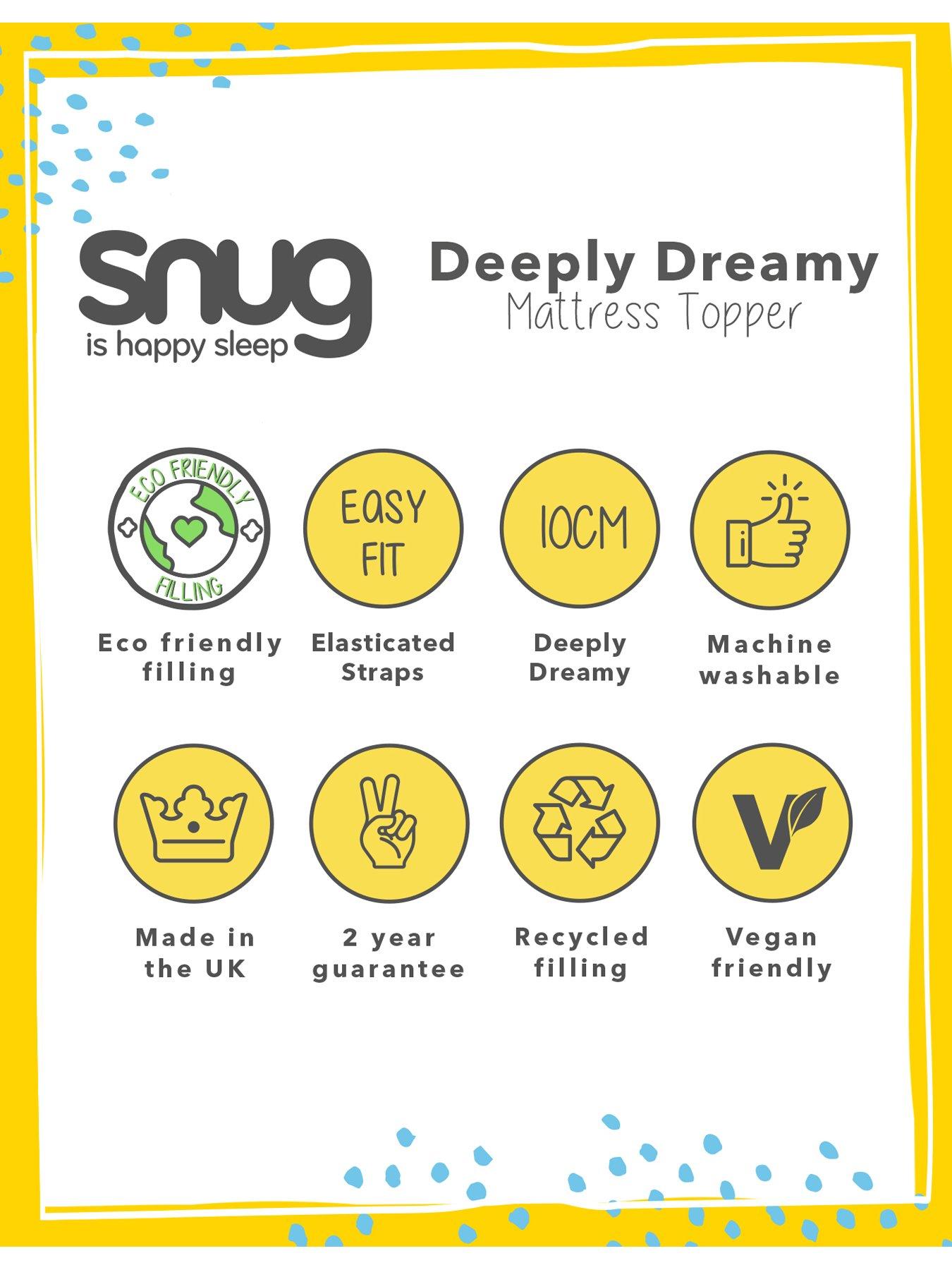 Image 7 of 7 of Silentnight Snug Deeply Dreamy 10cm Mattress Topper