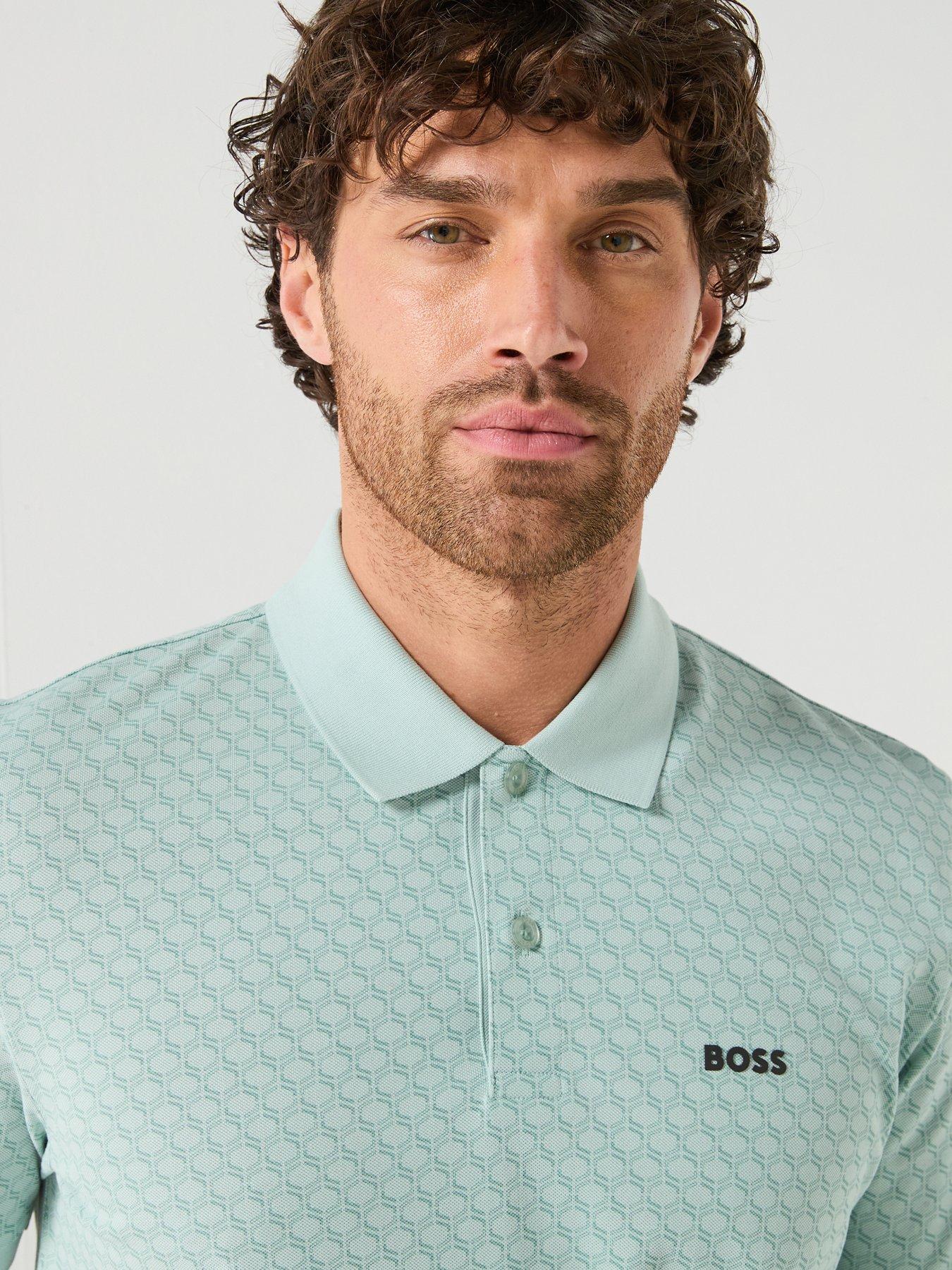 boss-mens-golf-chip-pattern-polo-blueoutfit