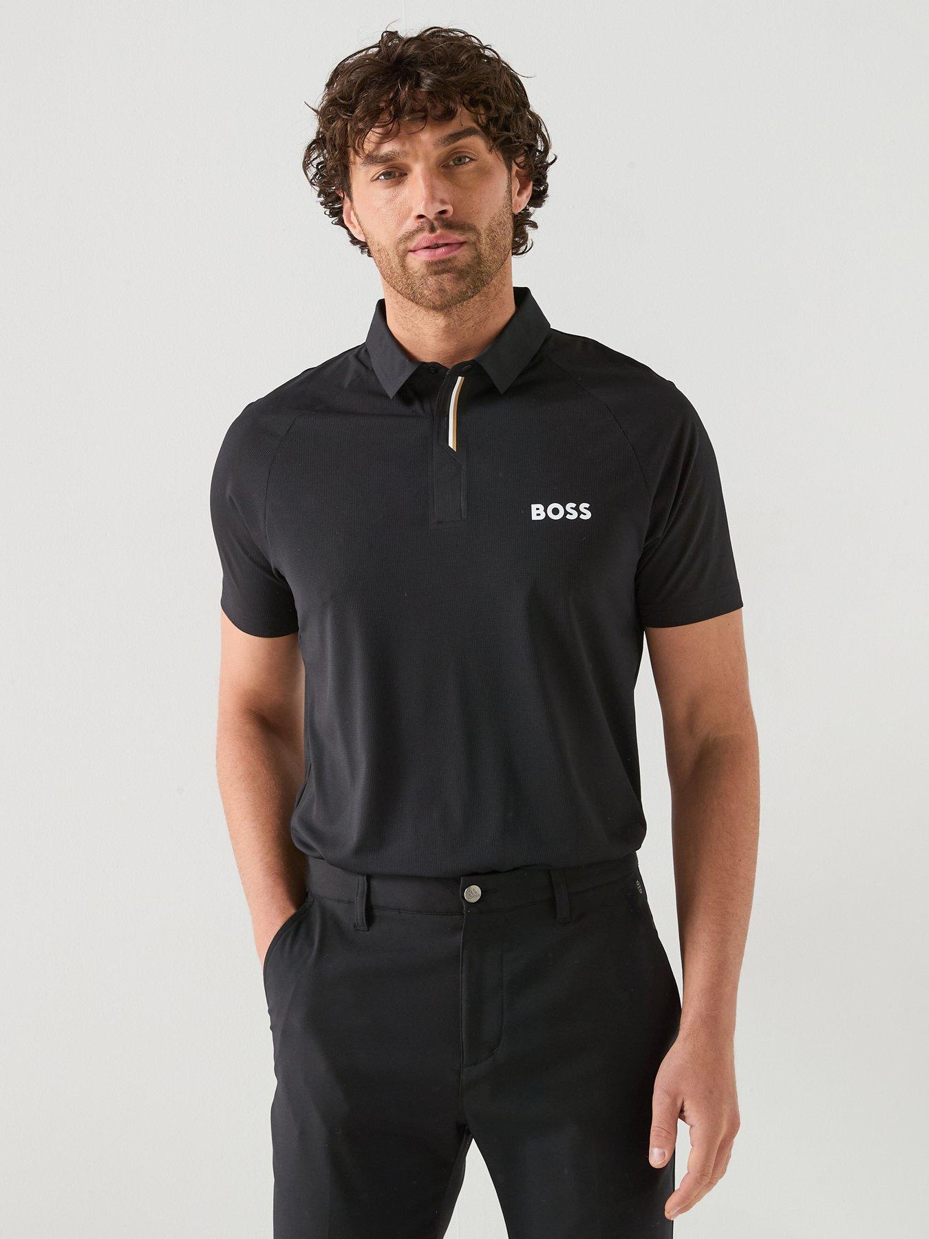 boss-mens-golf-paddy-tech-polo-blackfront