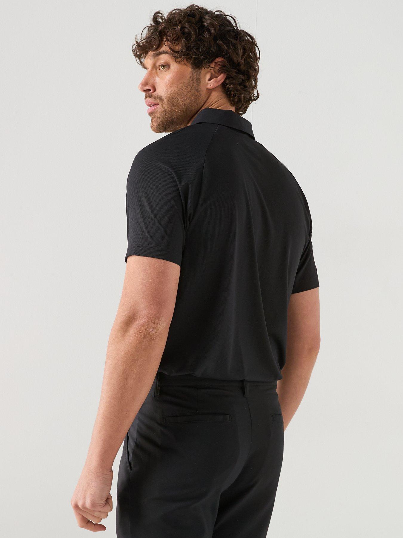 boss-mens-golf-paddy-tech-polo-blackstillFront