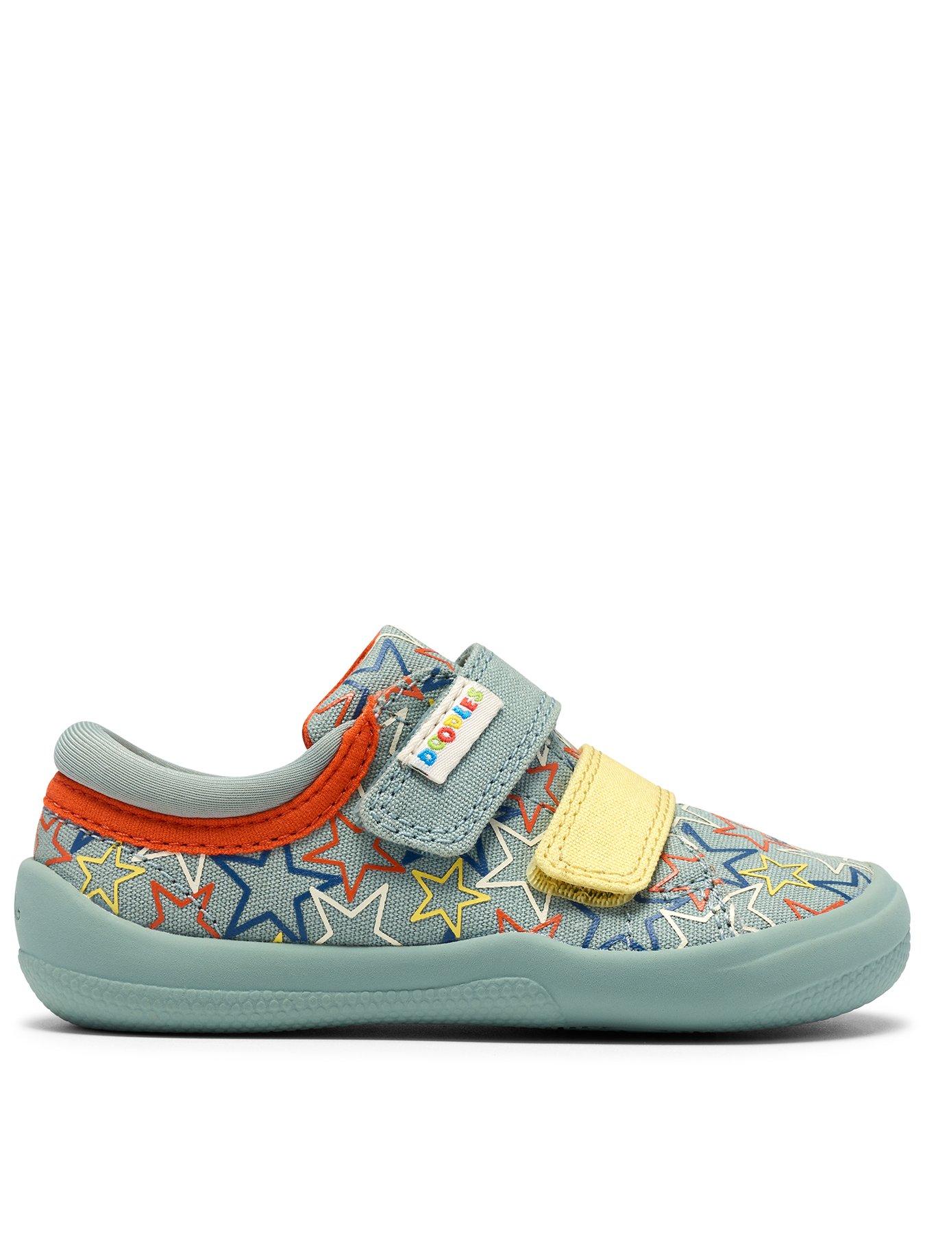 Clarks Toddler Briley Fly Shoe - Green