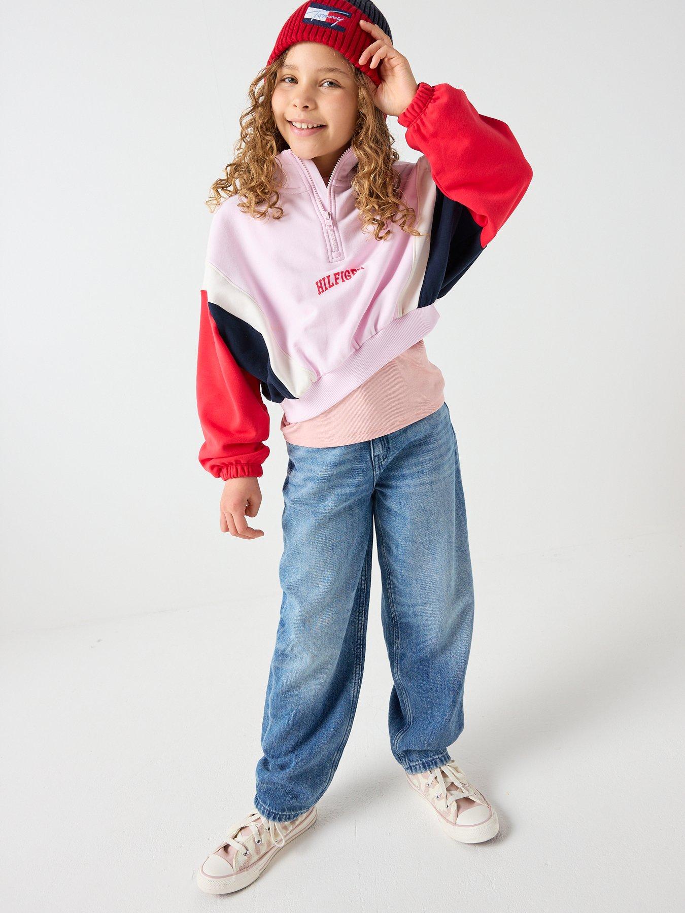 tommy-hilfiger-girls-varsity-half-zip-sweatshirt-multiback