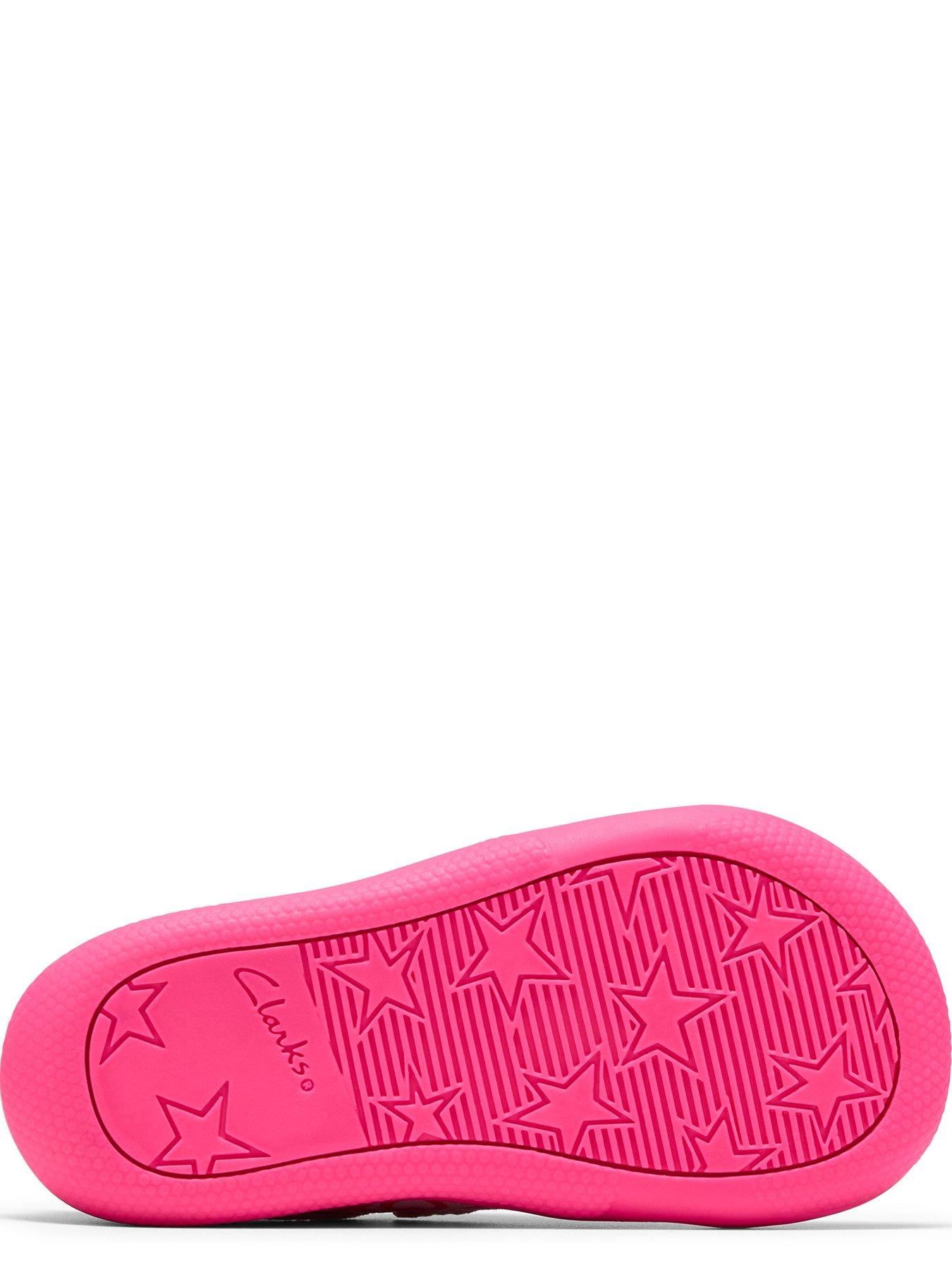 Image 5 of 6 of Clarks Toddler Briley Fly Shoe - Pink