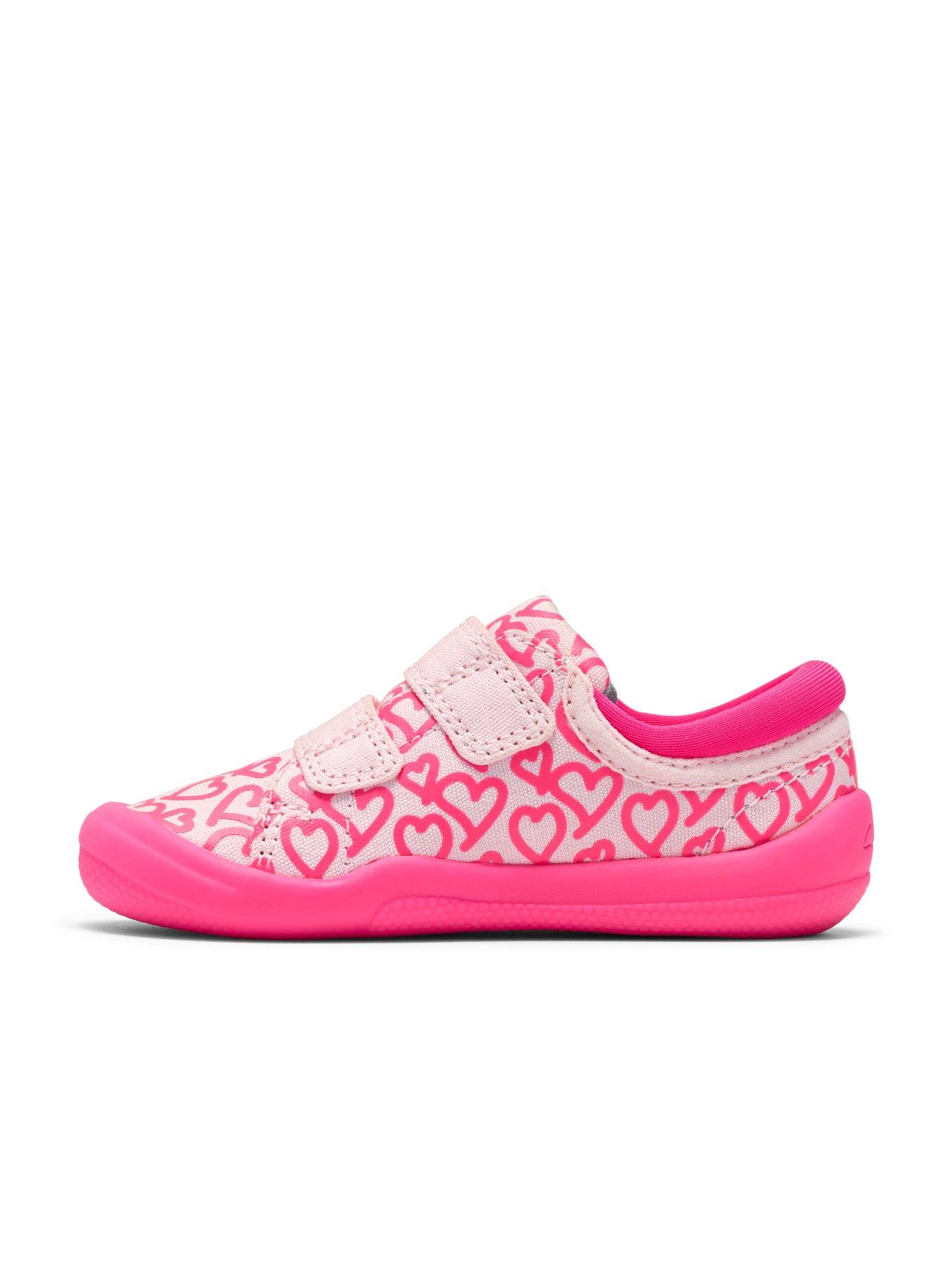 Image 6 of 6 of Clarks Toddler Briley Fly Shoe - Pink