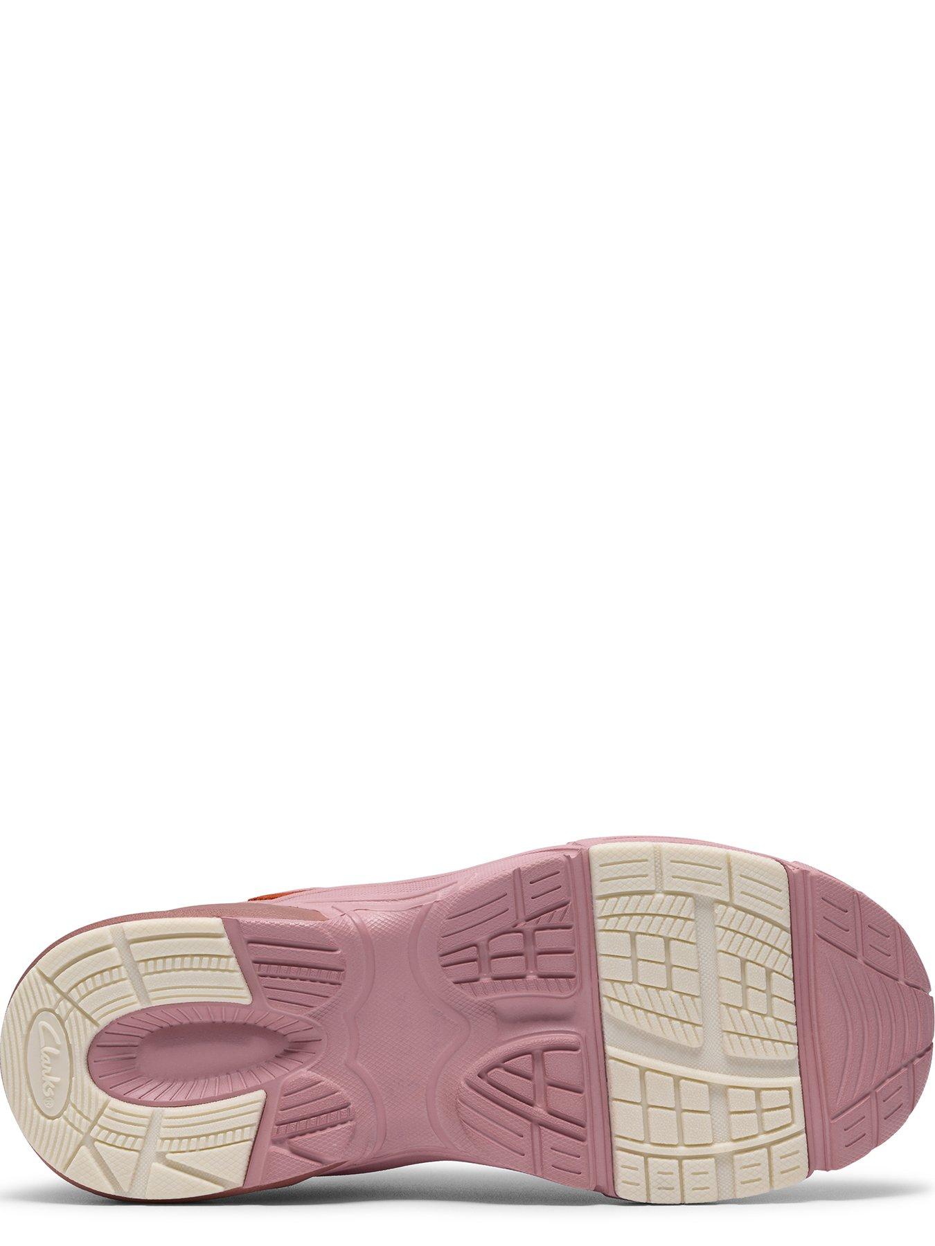 Image 5 of 6 of Clarks Youth Crafton Vibe Trainer - Pink