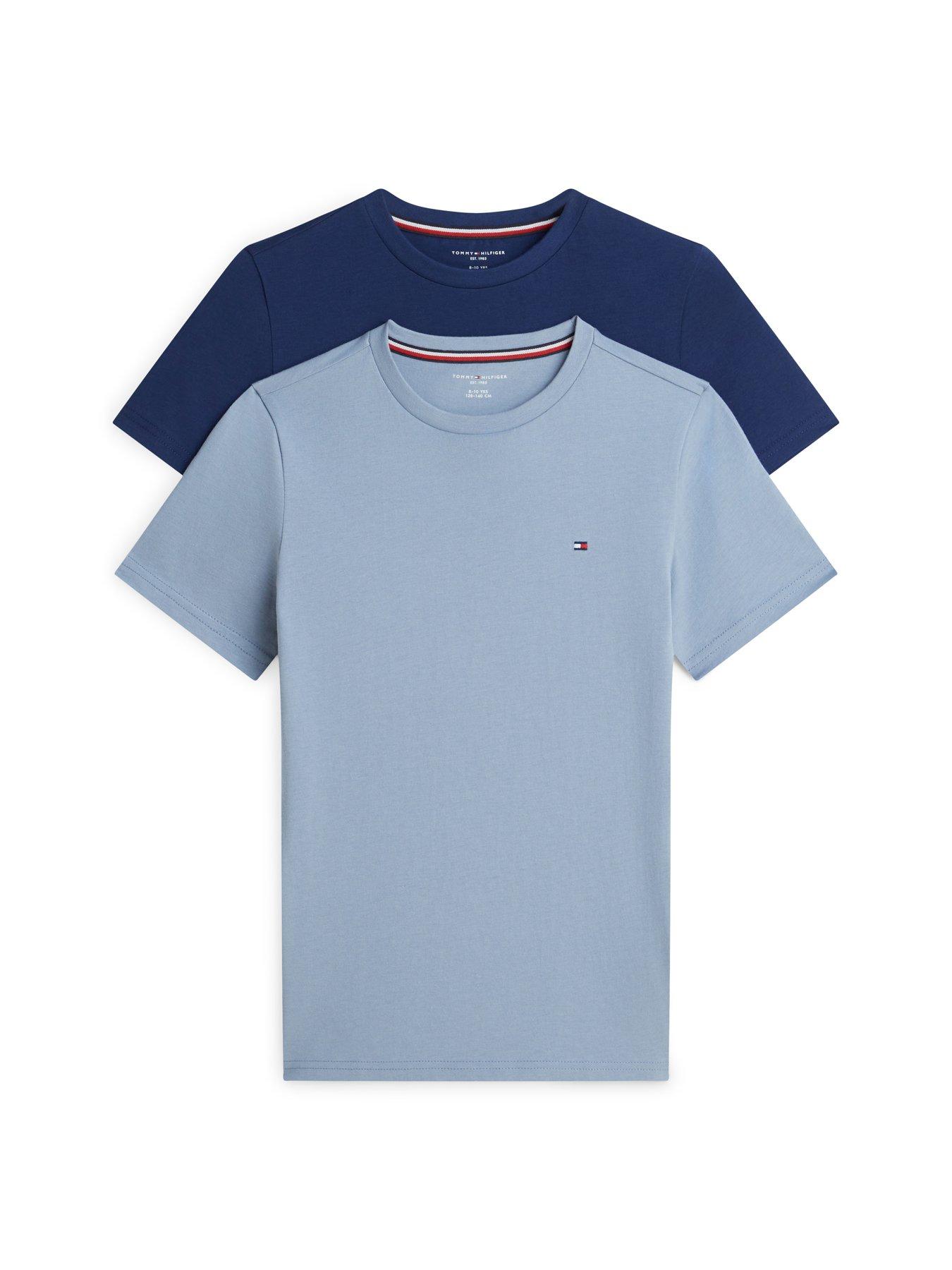 tommy-hilfiger-boys-2-pack-short-sleeve-t-shirts-bluefront
