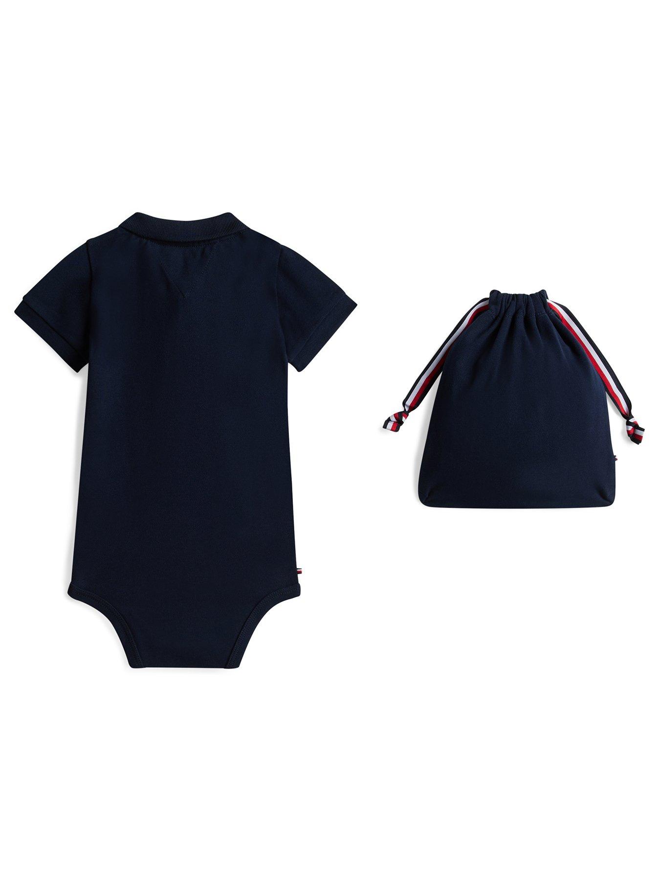 Image 2 of 2 of Tommy Hilfiger Baby Boys Polo Body Giftpack - Navy