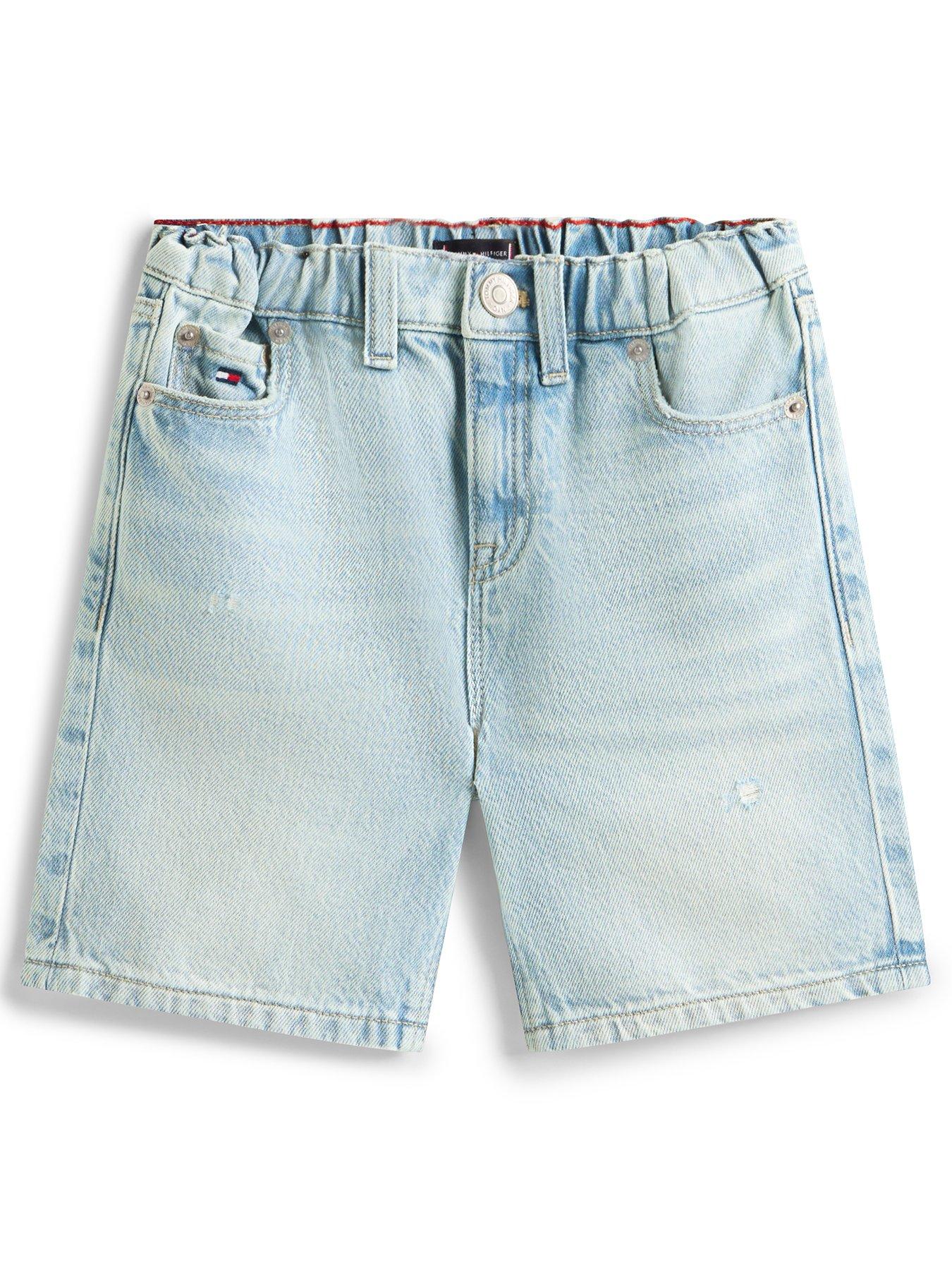 Image 2 of 5 of Tommy Hilfiger Younger Boys Straight Shorts - Blue