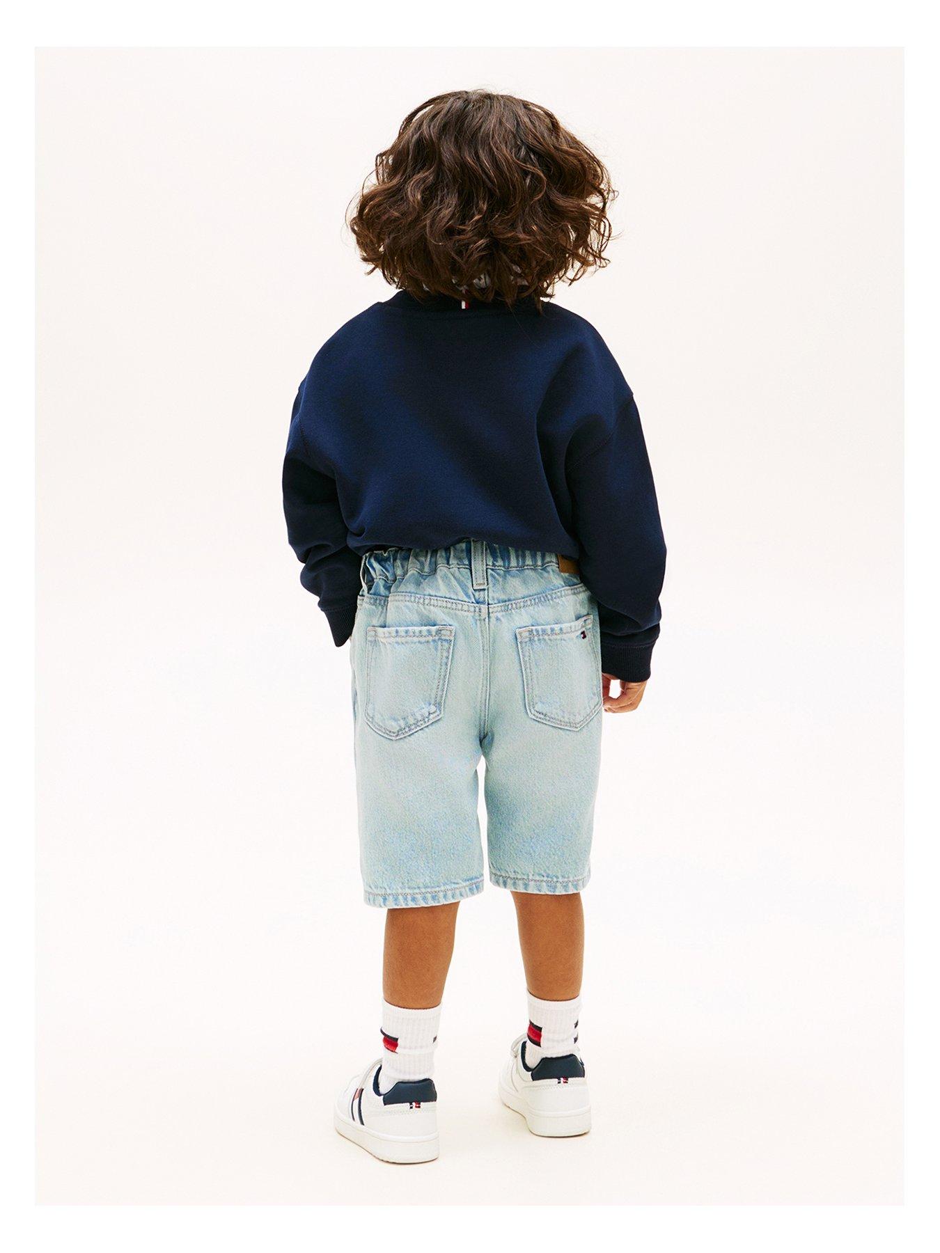 Image 3 of 5 of Tommy Hilfiger Younger Boys Straight Shorts - Blue