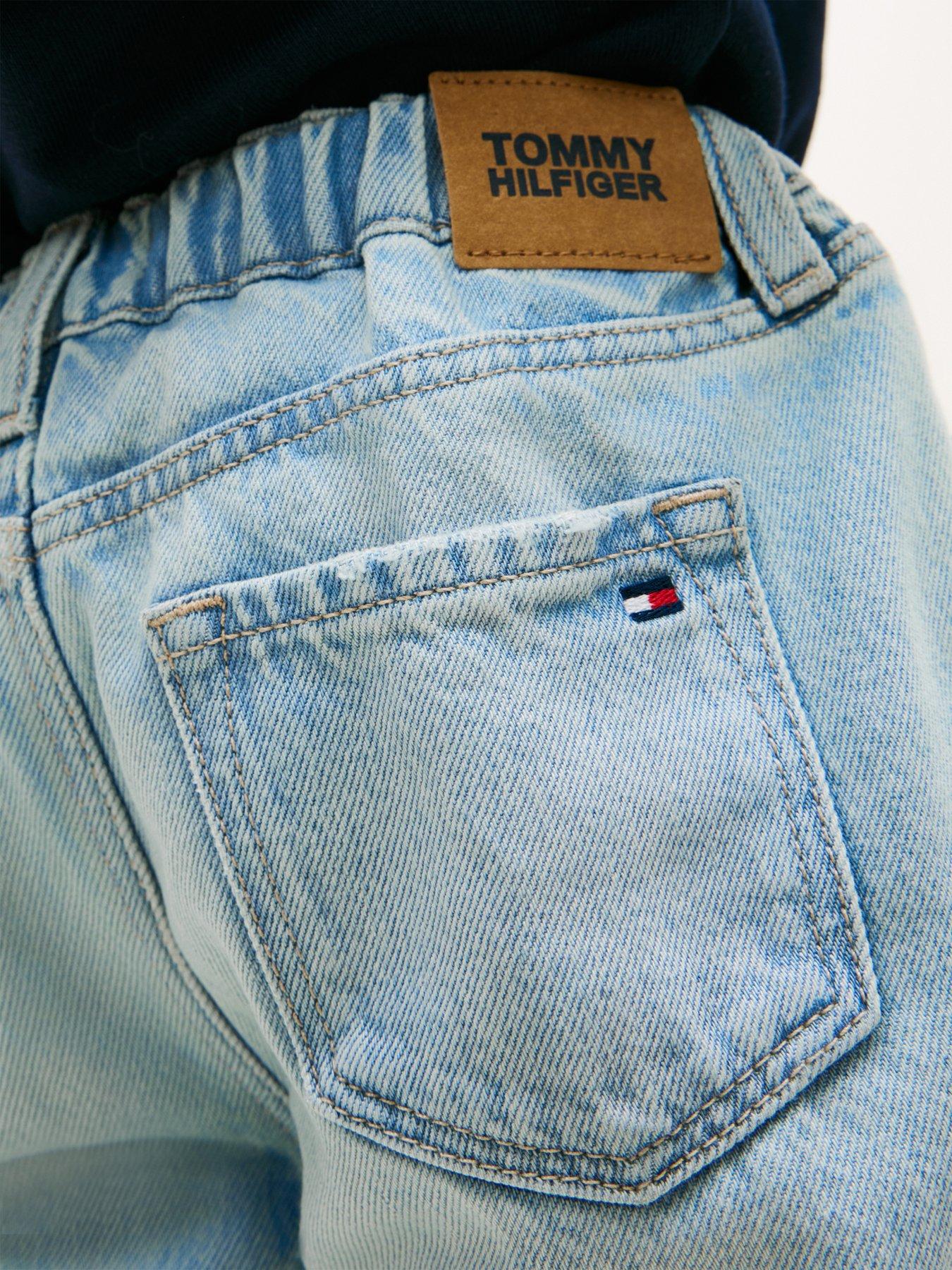 Image 5 of 5 of Tommy Hilfiger Younger Boys Straight Shorts - Blue