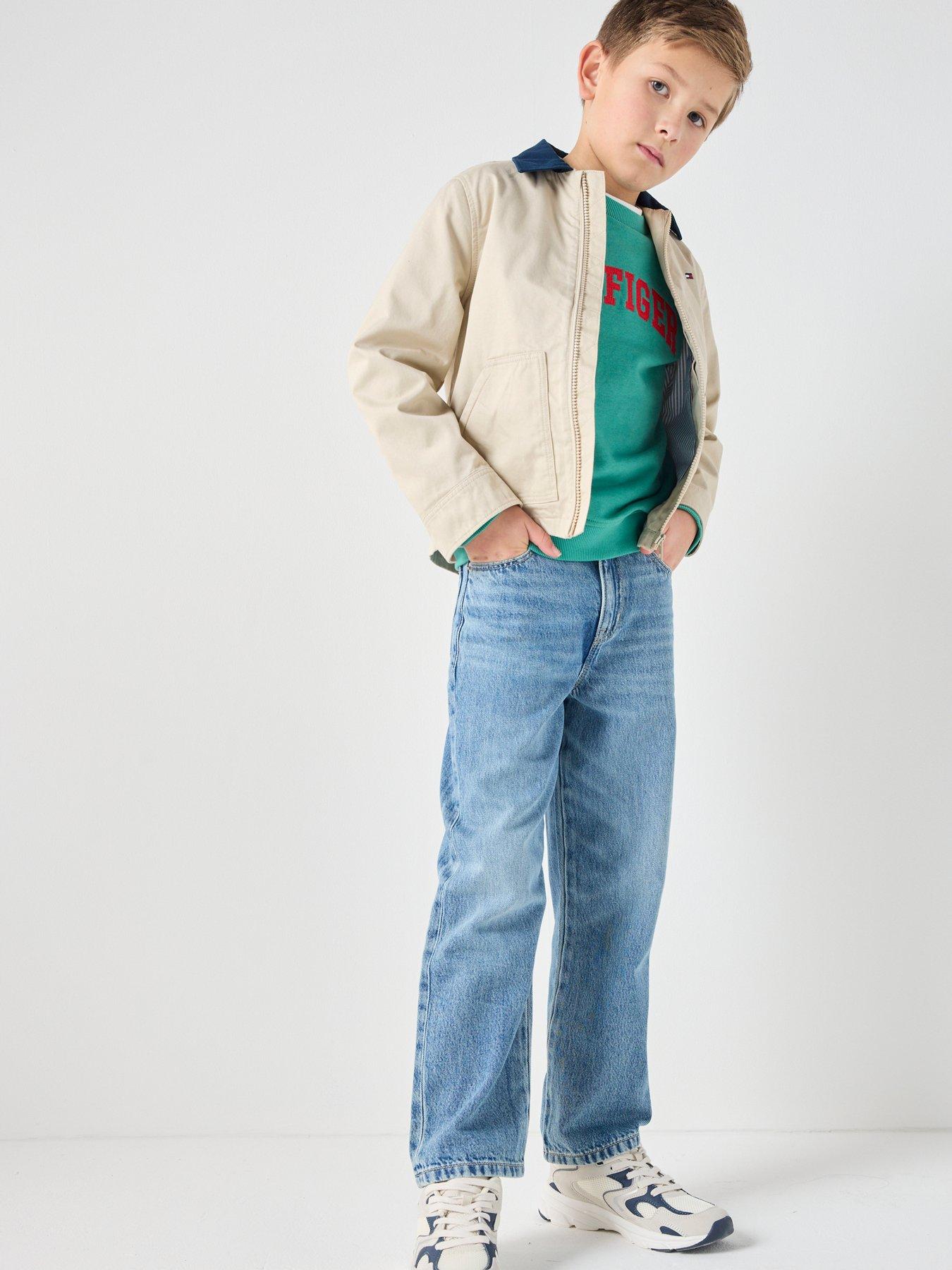tommy-hilfiger-boys-contrast-collar-cotton-jacket-beigeback