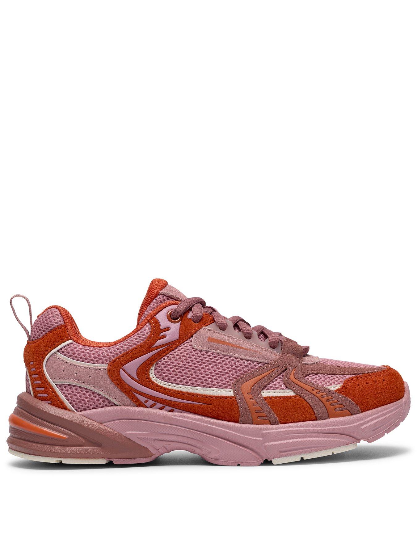 Clarks Youth Crafton Vibe Trainer - Pink